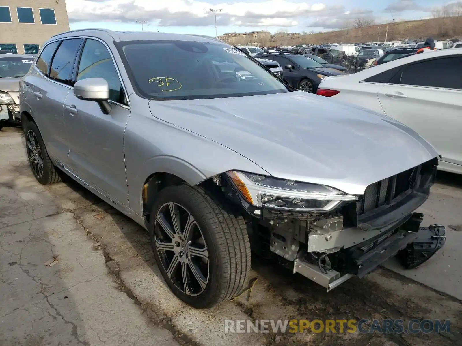 1 Photograph of a damaged car LYVA22RL4KB214616 VOLVO XC60 2019