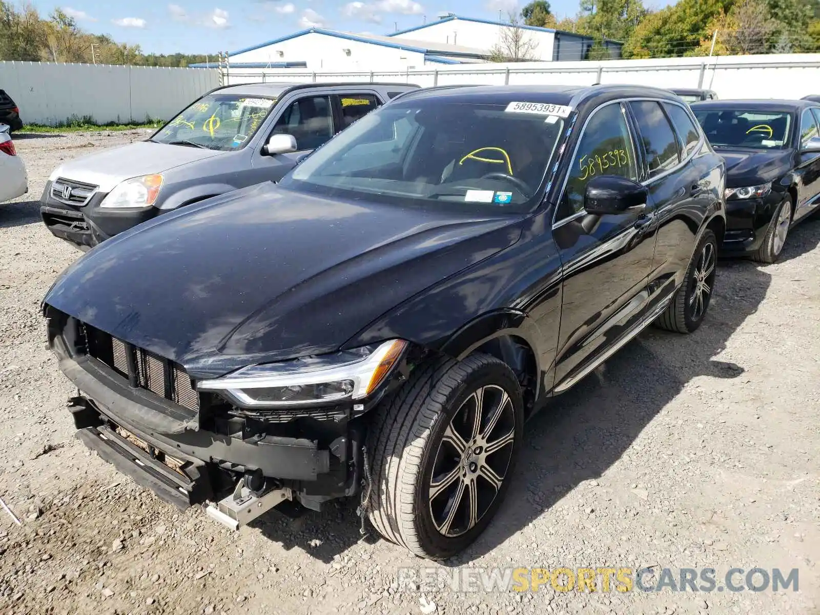 2 Photograph of a damaged car LYVA22RL7KB220247 VOLVO XC60 2019