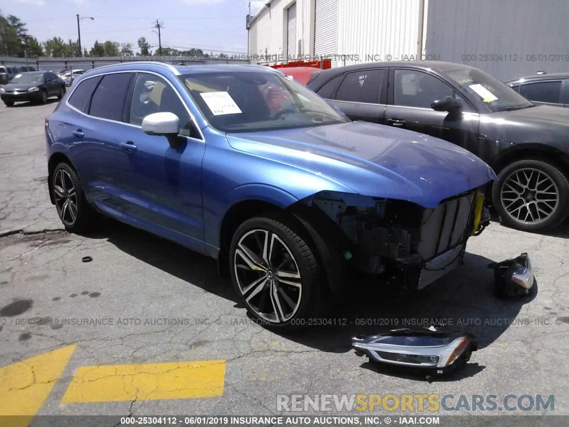 1 Photograph of a damaged car LYVA22RM4KB298946 VOLVO XC60 2019