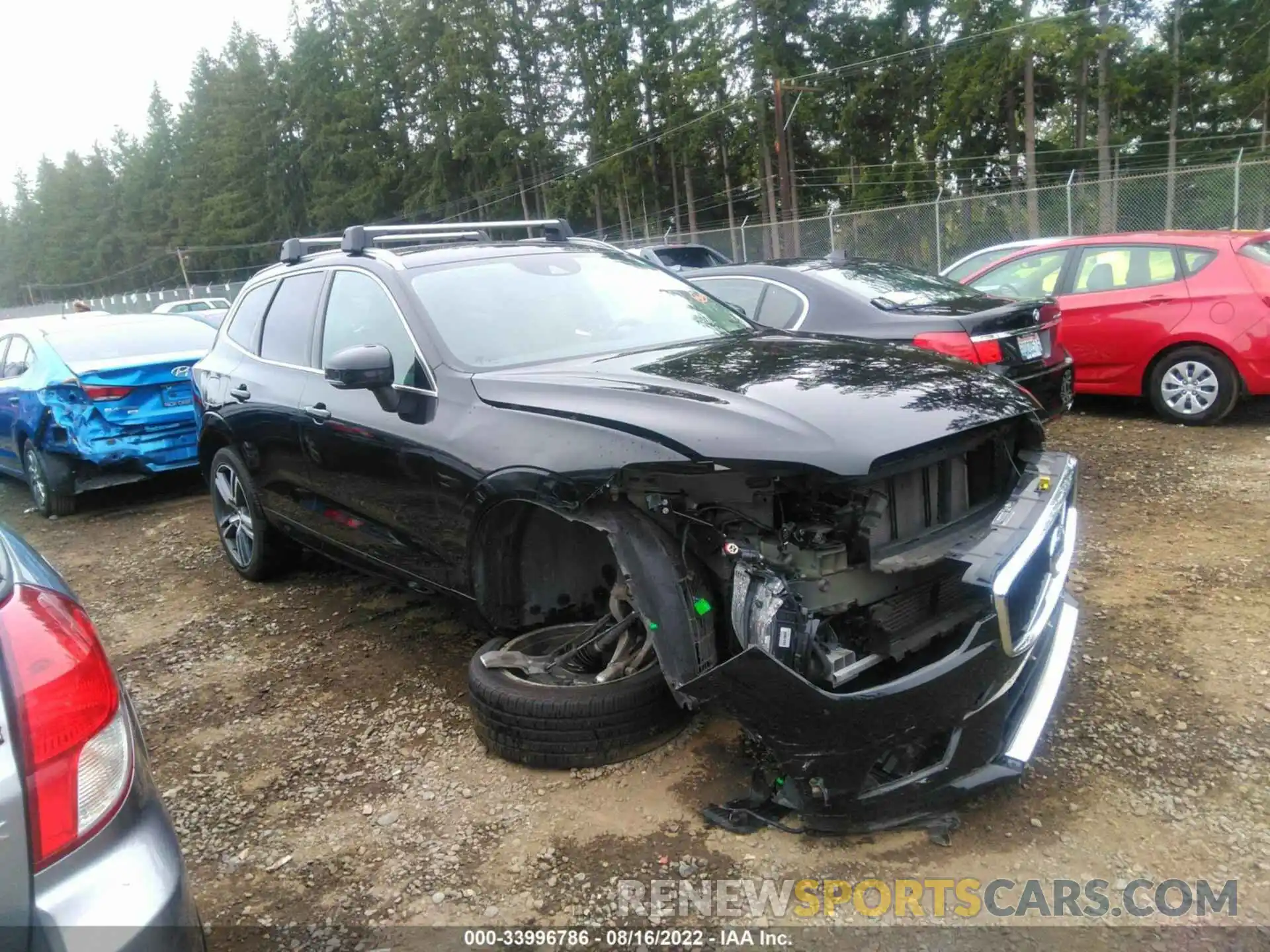 1 Photograph of a damaged car LYVBR0DK2KB192814 VOLVO XC60 2019