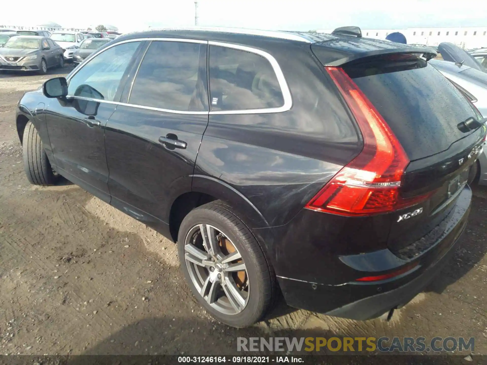 3 Фотография поврежденного автомобиля LYVBR0DK9KB197069 VOLVO XC60 2019