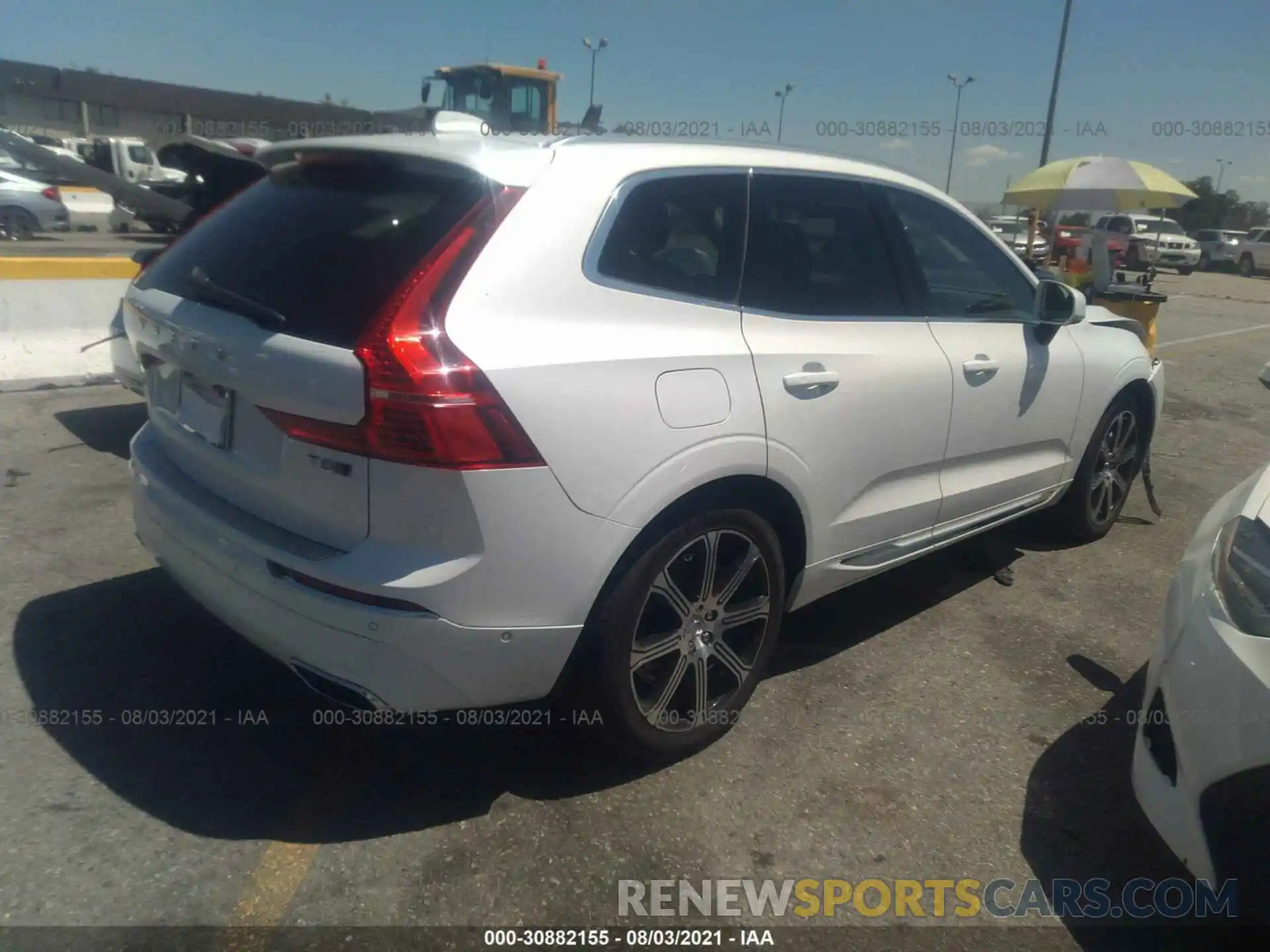 4 Фотография поврежденного автомобиля LYVBR0DL8KB192423 VOLVO XC60 2019