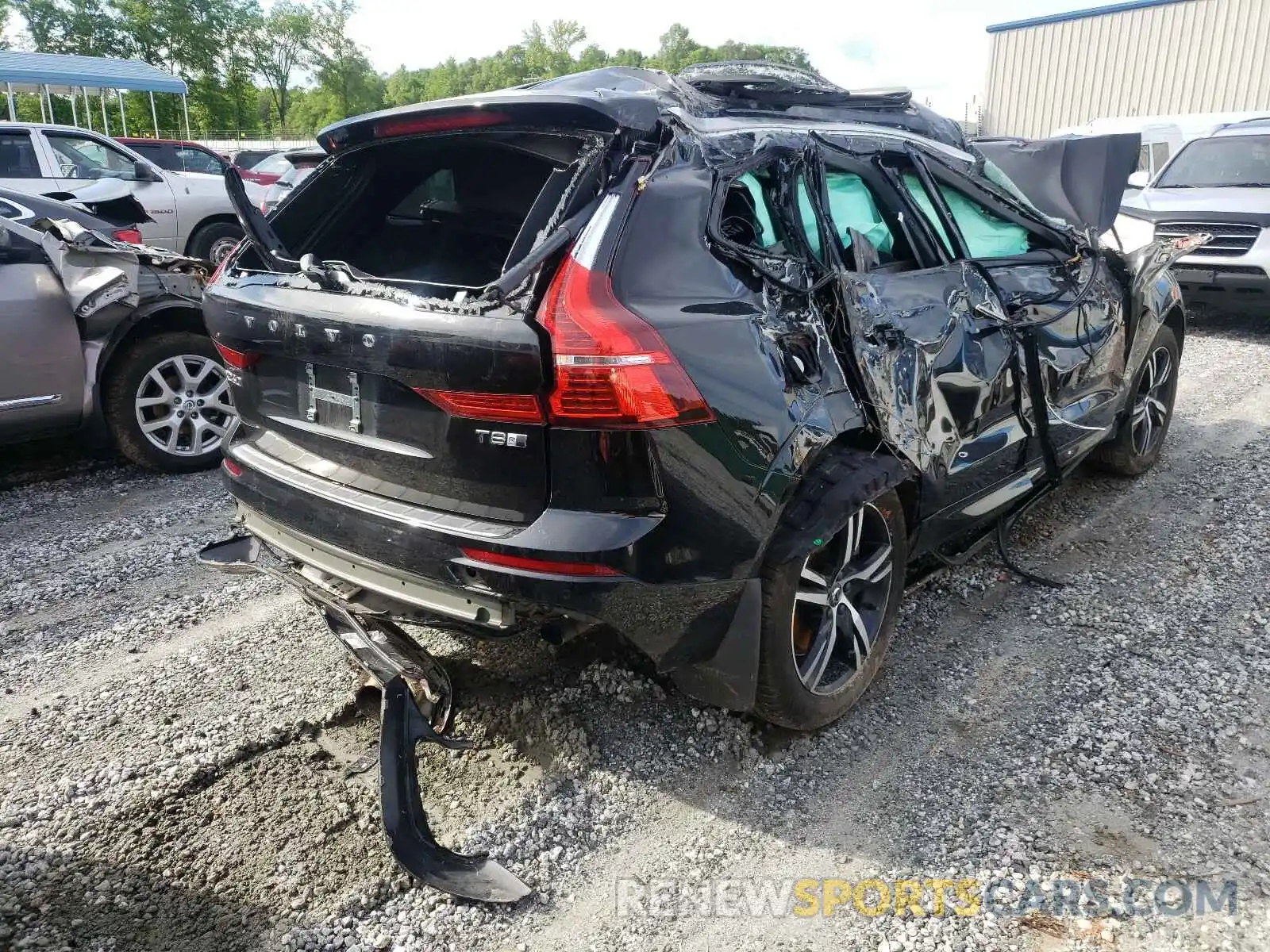 4 Фотография поврежденного автомобиля LYVBR0DM4KB242713 VOLVO XC60 2019