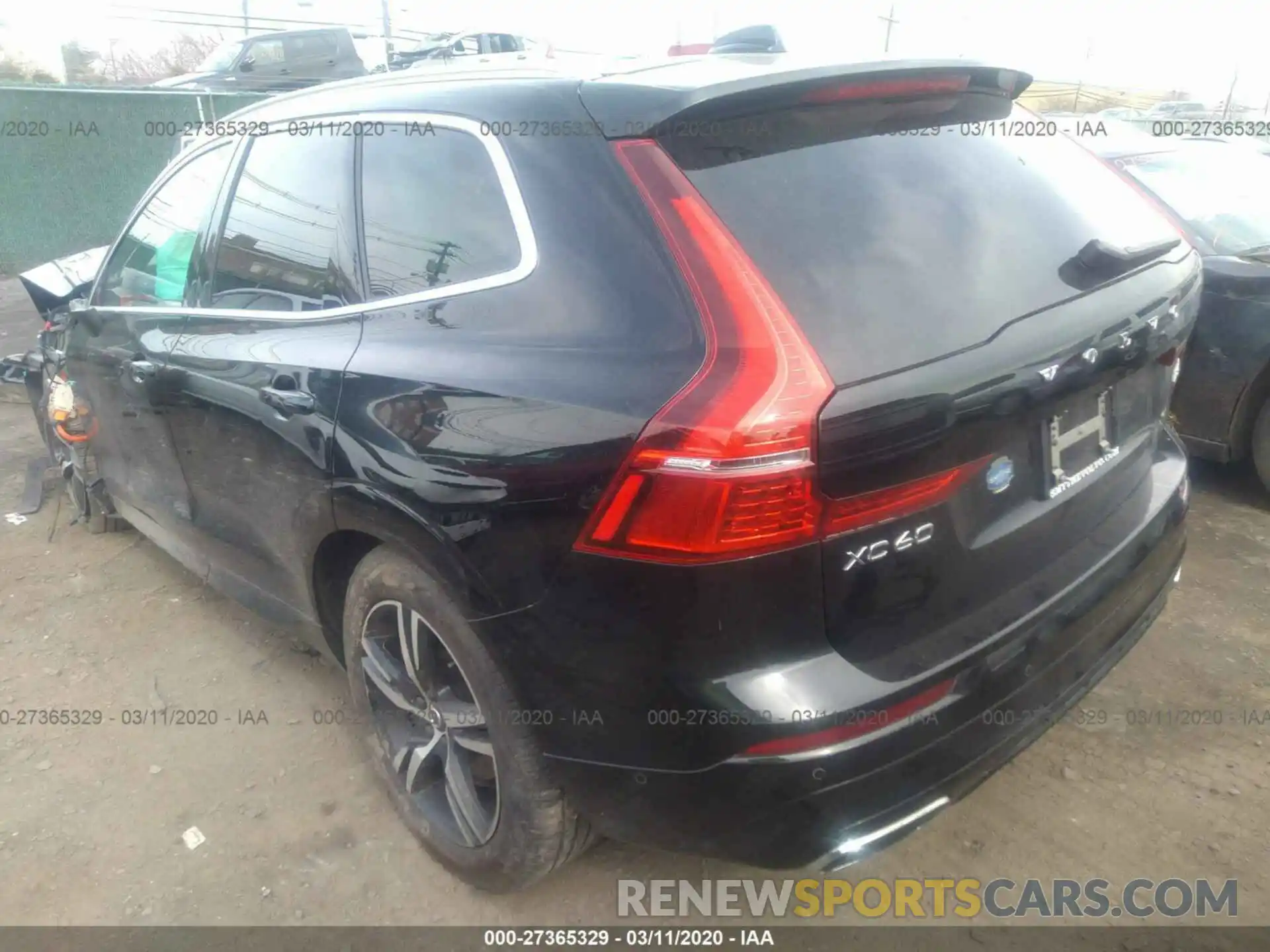 3 Photograph of a damaged car LYVBR0DM6KB236170 VOLVO XC60 2019