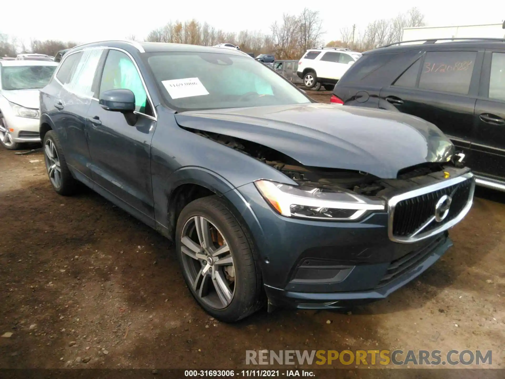 1 Photograph of a damaged car YV4A22RK3K1324116 VOLVO XC60 2019