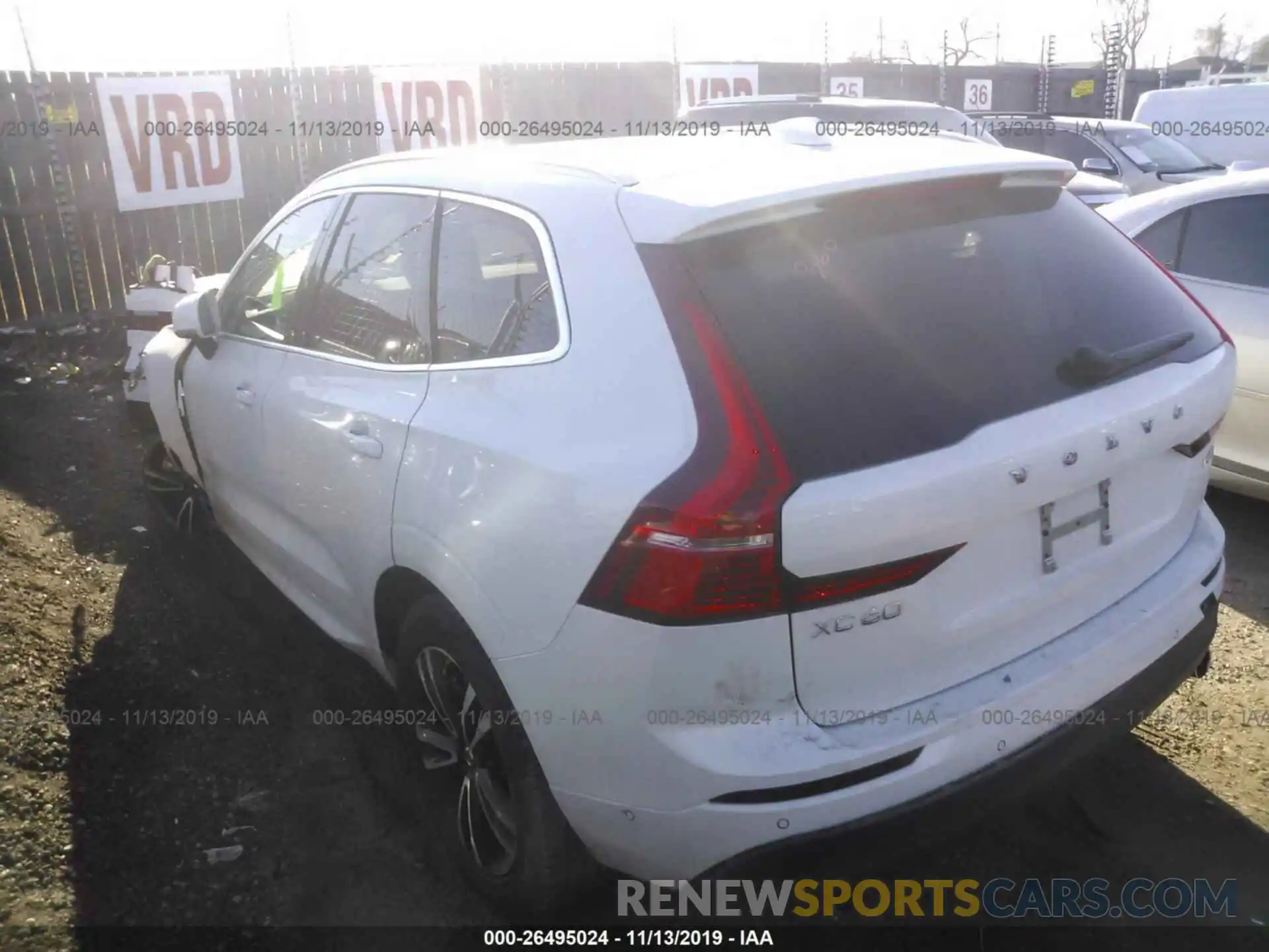 3 Фотография поврежденного автомобиля YV4A22RK3K1365149 VOLVO XC60 2019