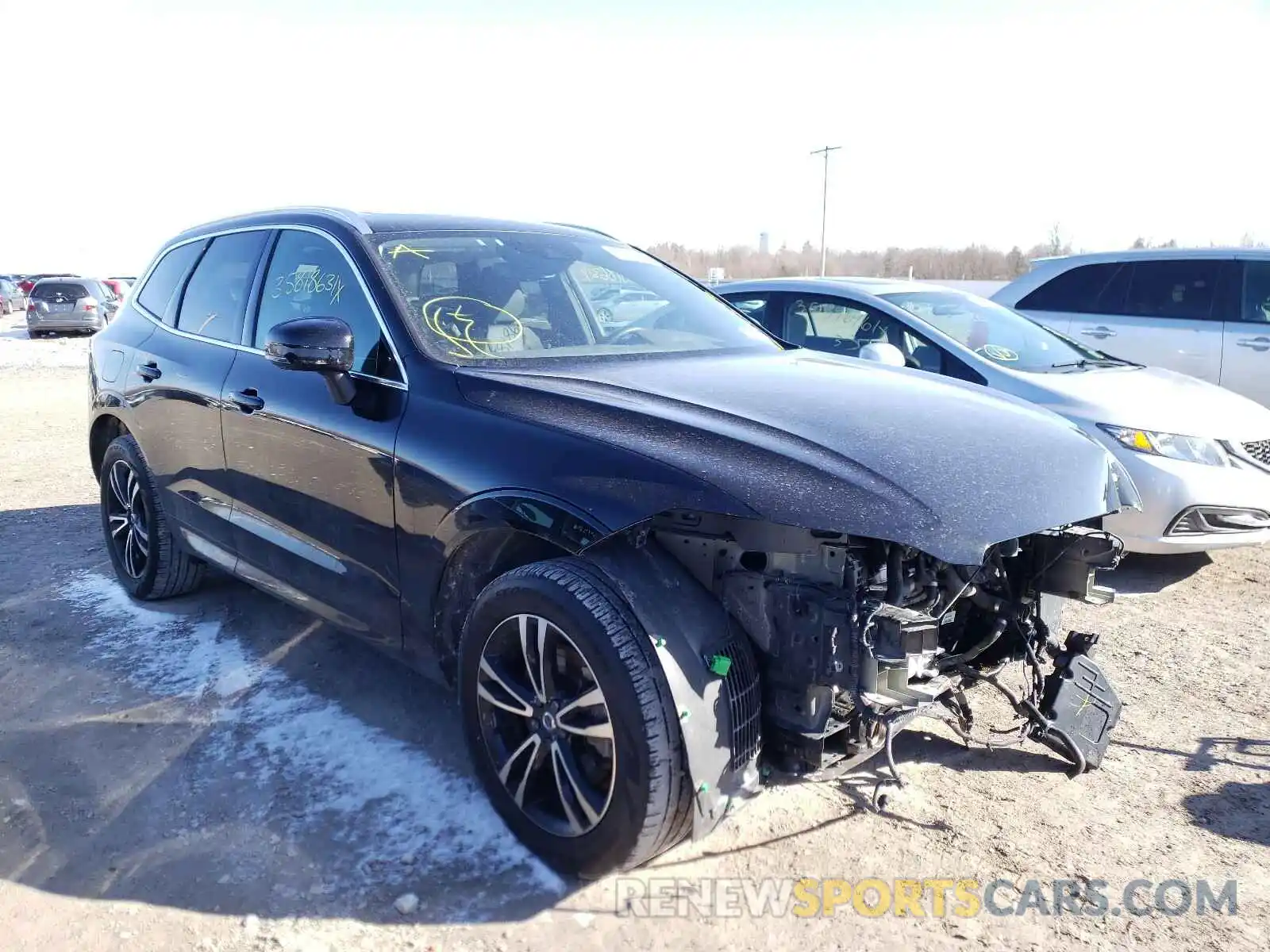 1 Photograph of a damaged car YV4A22RK9K1352843 VOLVO XC60 2019