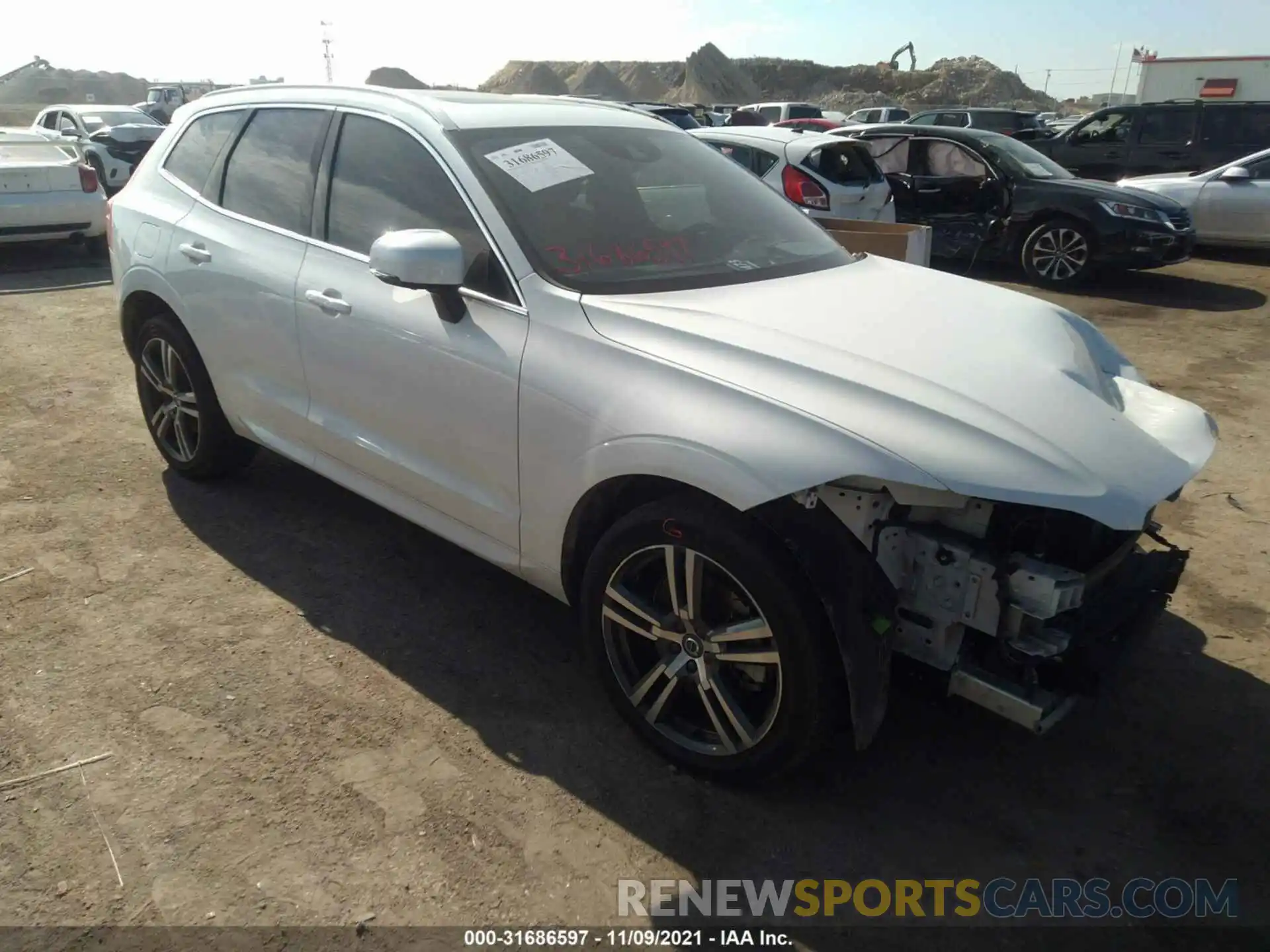 1 Photograph of a damaged car YV4A22RK9K1357198 VOLVO XC60 2019