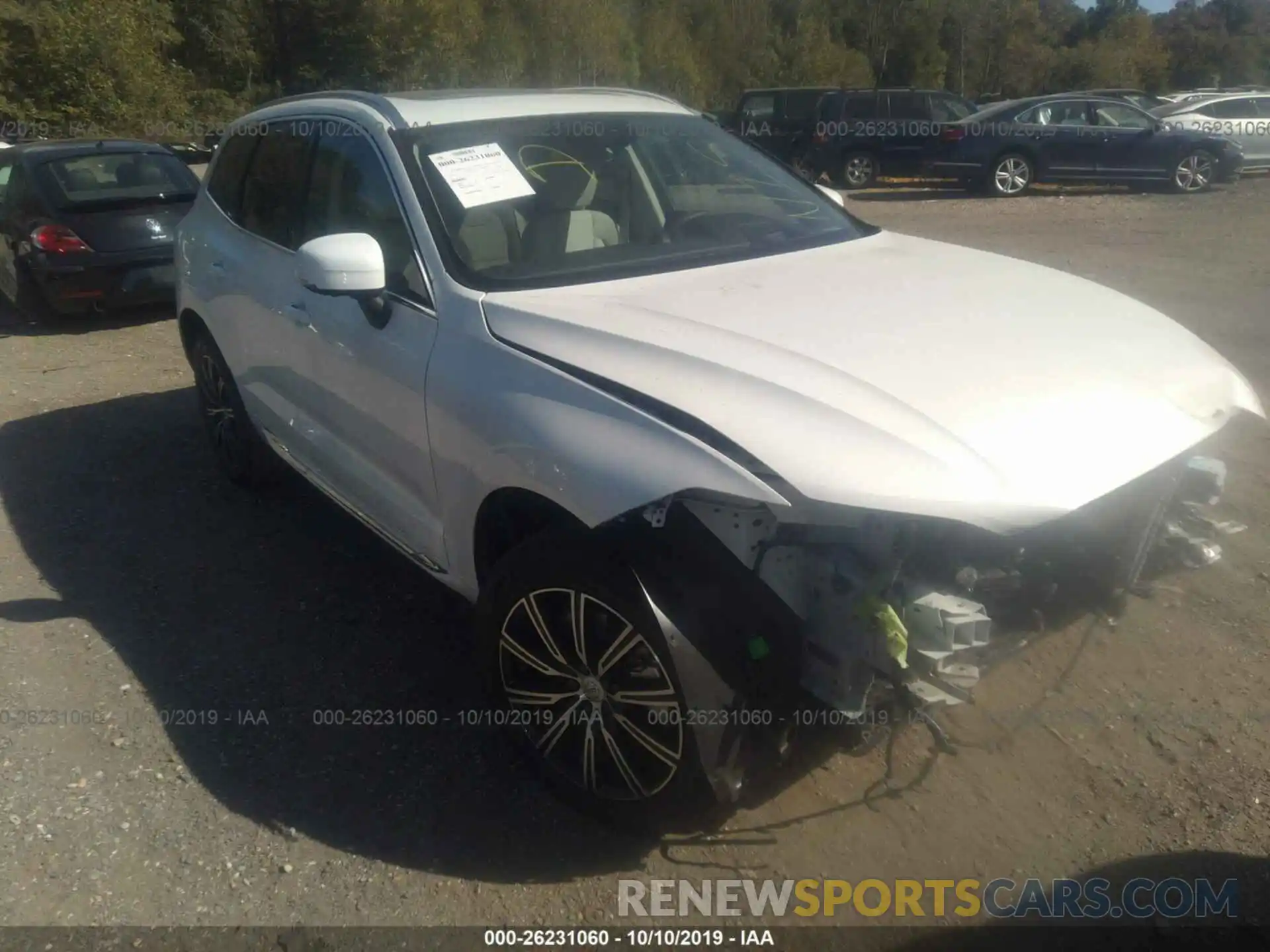 1 Photograph of a damaged car YV4A22RL3K1383014 VOLVO XC60 2019