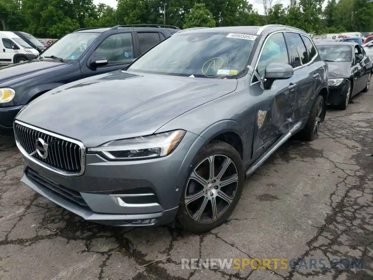 2 Фотография поврежденного автомобиля YV4A22RL4K1347655 VOLVO XC60 2019