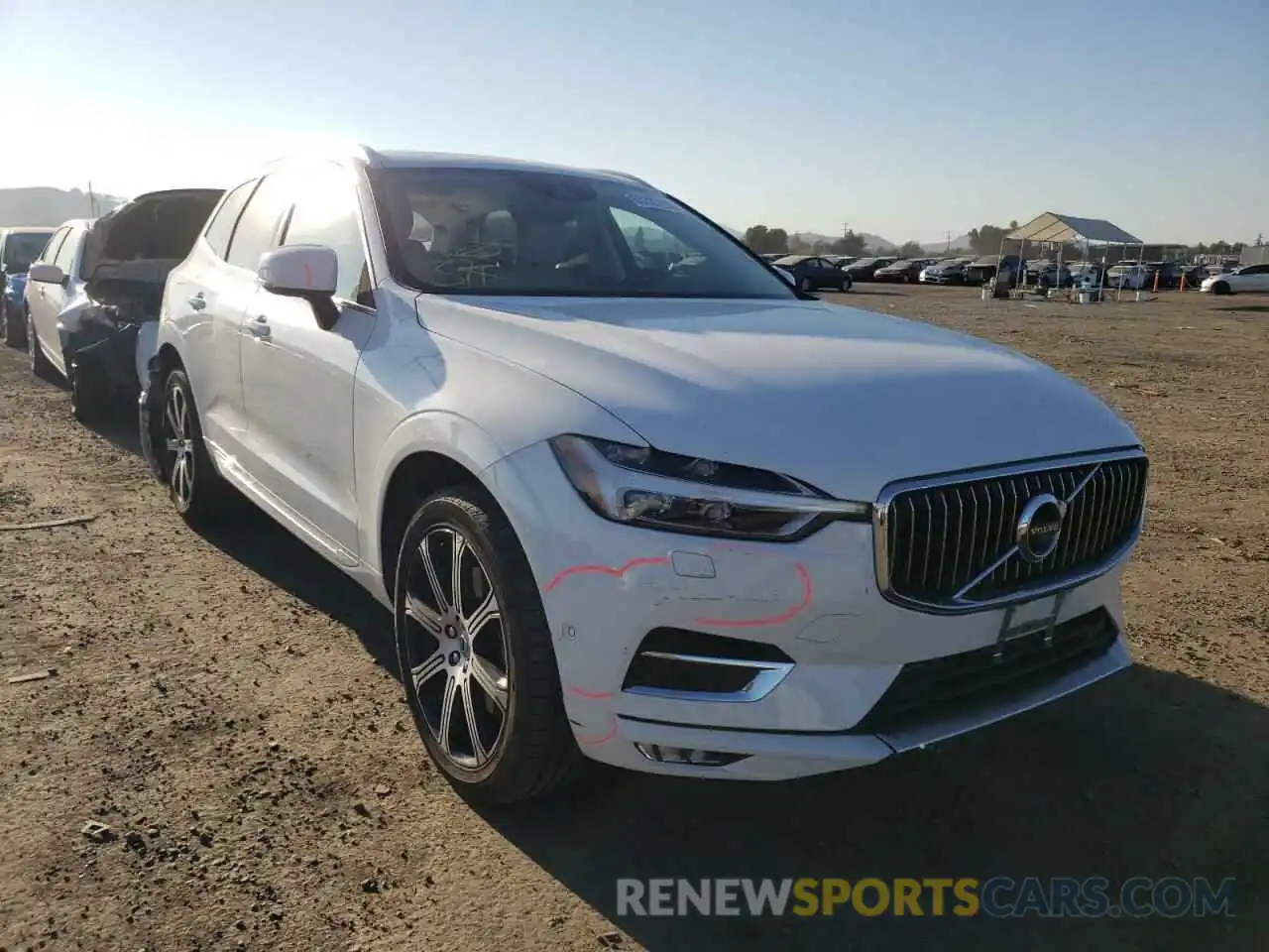 1 Photograph of a damaged car YV4A22RL8K1334665 VOLVO XC60 2019