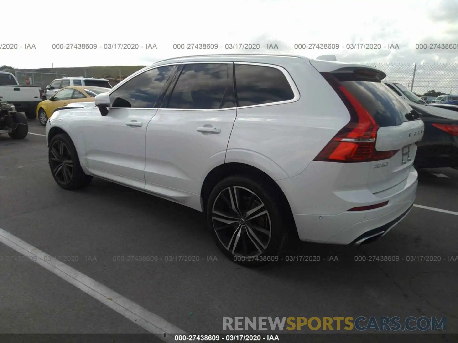 3 Photograph of a damaged car YV4A22RM1K1378967 VOLVO XC60 2019