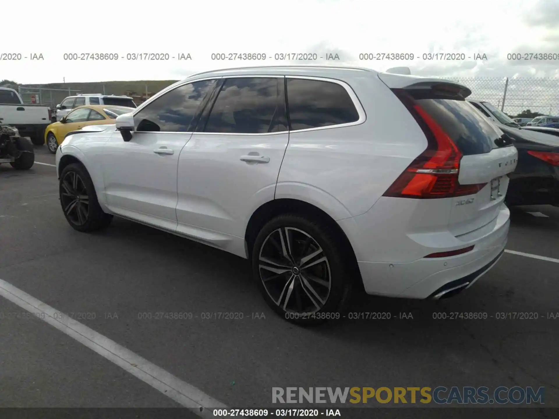 3 Фотография поврежденного автомобиля YV4A22RM1K1378967 VOLVO XC60 2019