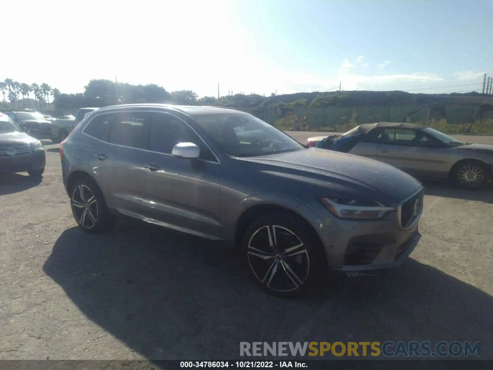 1 Photograph of a damaged car YV4A22RM4K1355294 VOLVO XC60 2019