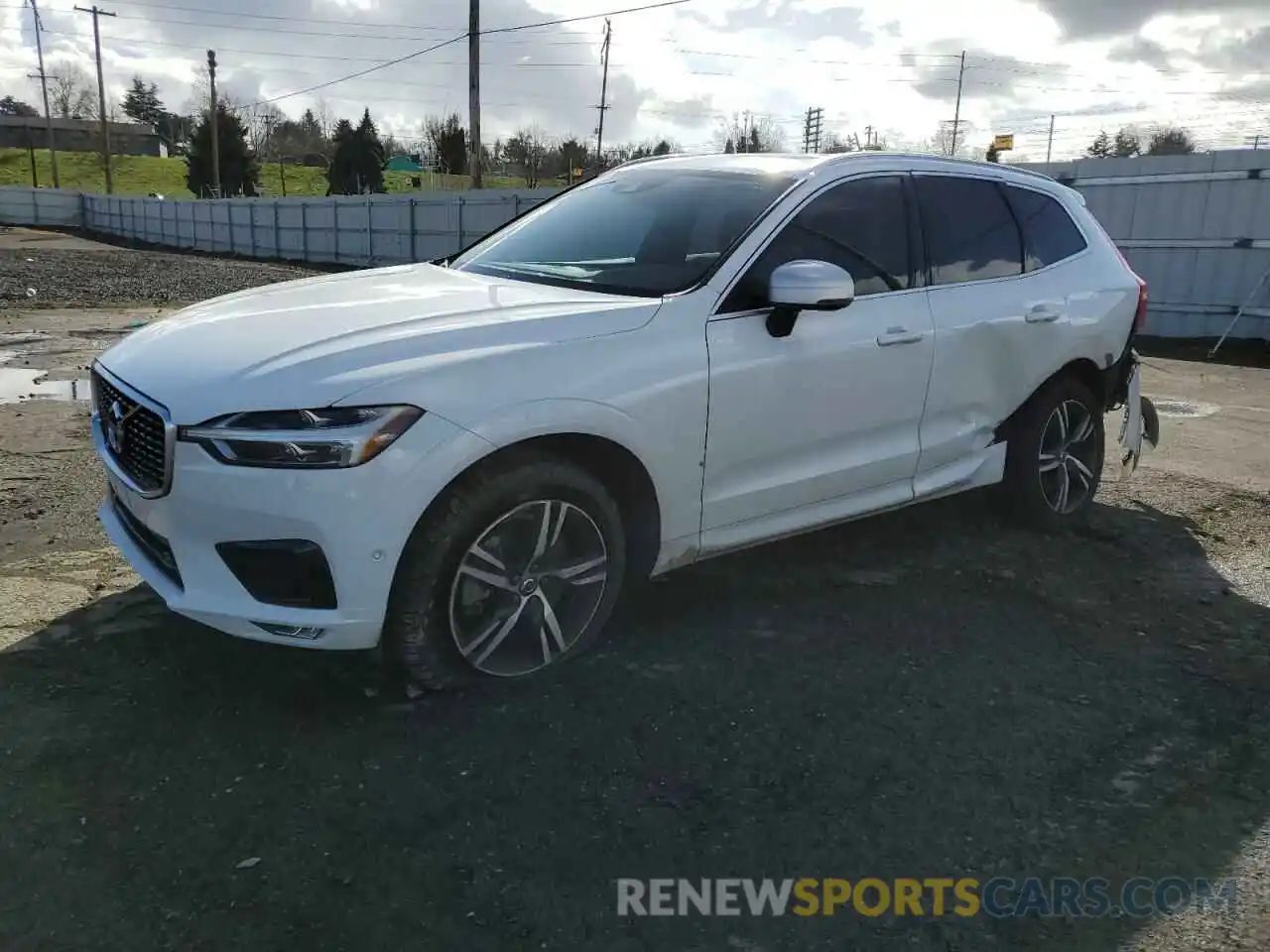 1 Photograph of a damaged car YV4A22RM8K1333427 VOLVO XC60 2019