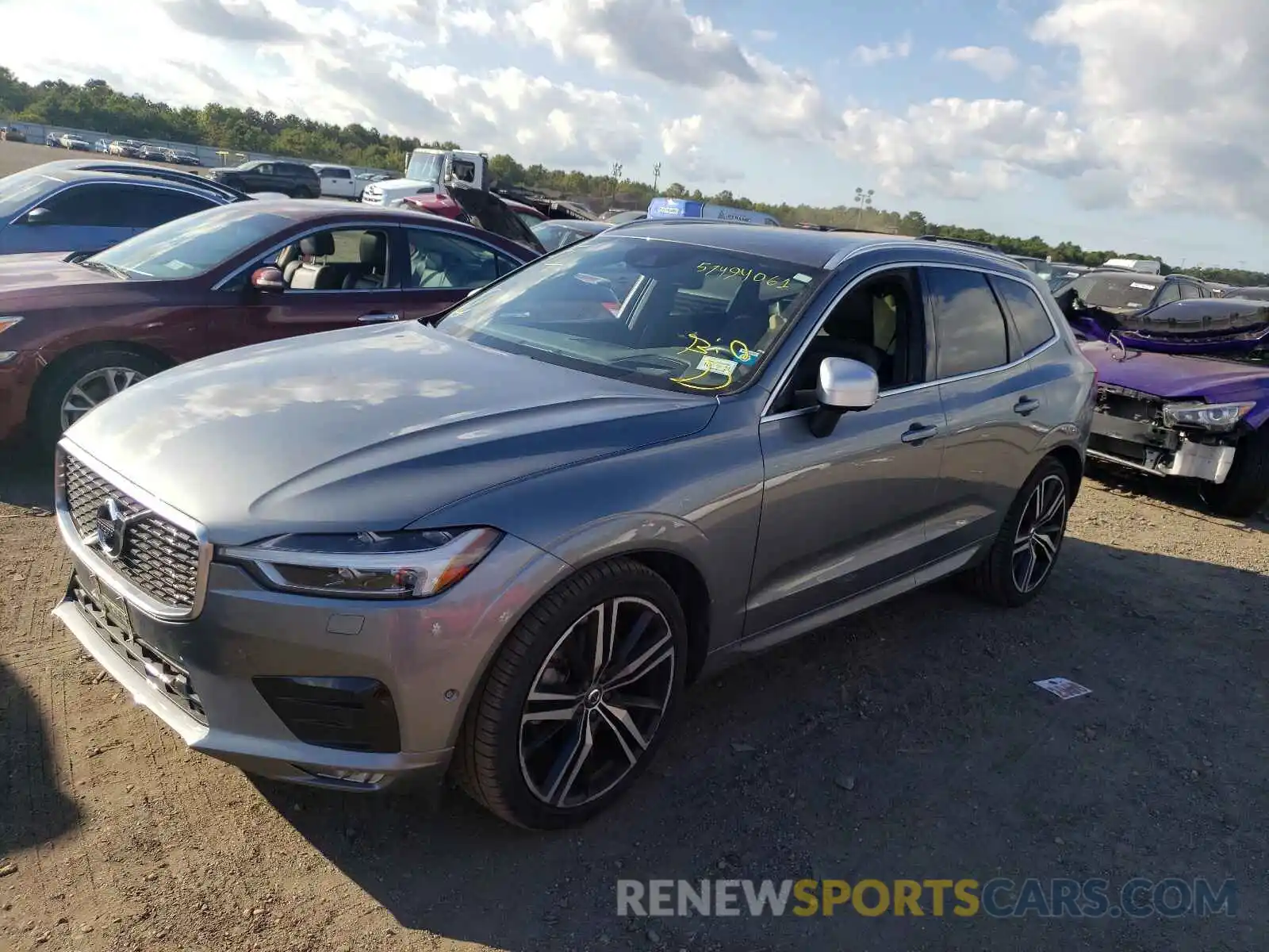 2 Photograph of a damaged car YV4A22RMXK1347670 VOLVO XC60 2019