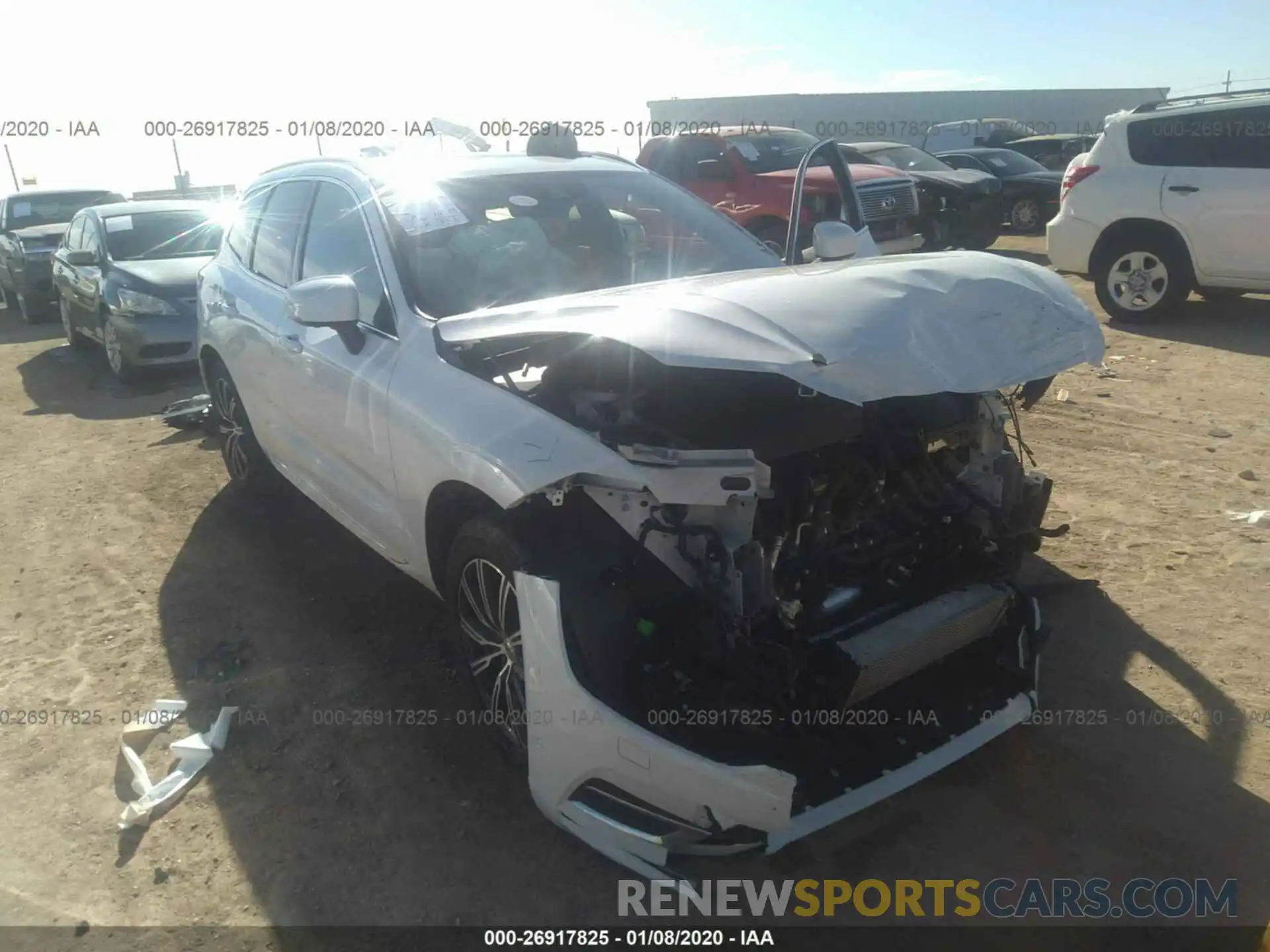 1 Photograph of a damaged car YV4BR0DL8K1328280 VOLVO XC60 2019