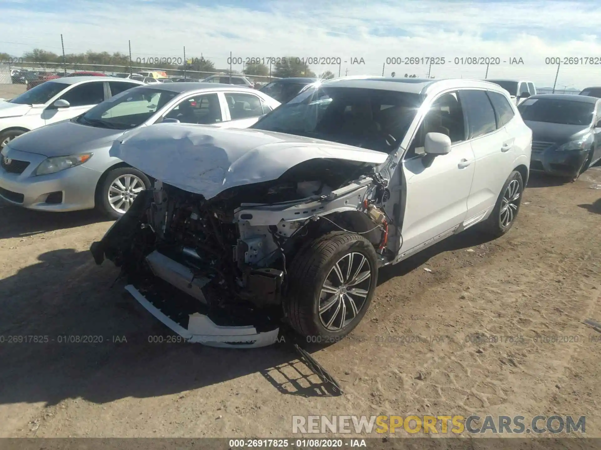 6 Photograph of a damaged car YV4BR0DL8K1328280 VOLVO XC60 2019