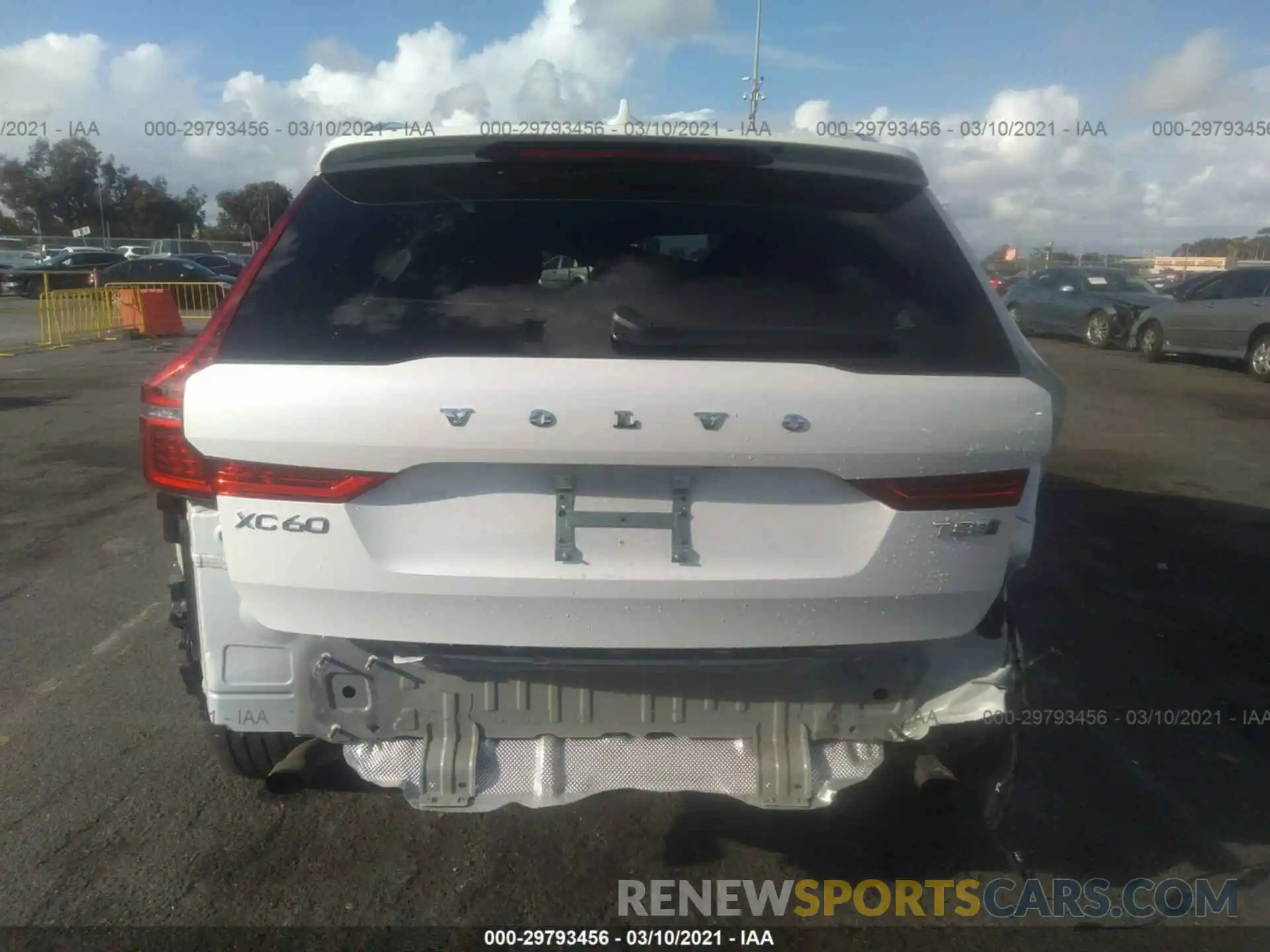 6 Photograph of a damaged car YV4BR0DM3K1328552 VOLVO XC60 2019