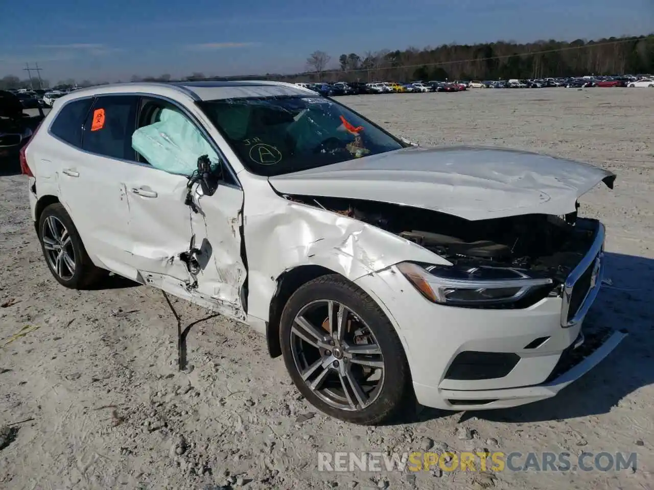 1 Photograph of a damaged car YV4102DK0L1550337 VOLVO XC60 2020