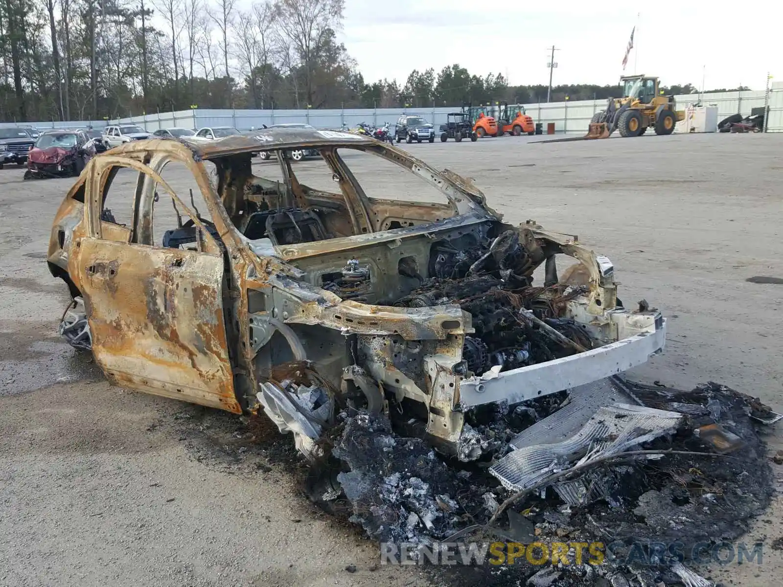 1 Photograph of a damaged car YV4102DK5L1527118 VOLVO XC60 2020