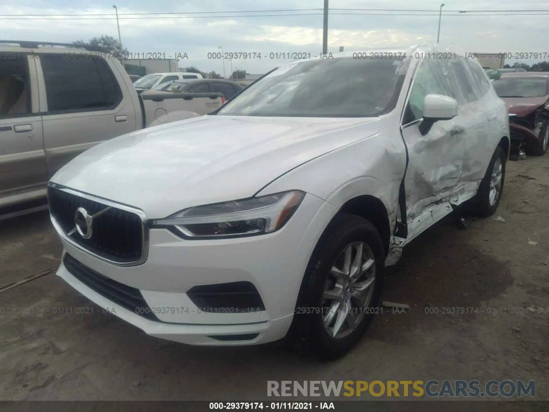 2 Photograph of a damaged car YV4102DK7L1464023 VOLVO XC60 2020