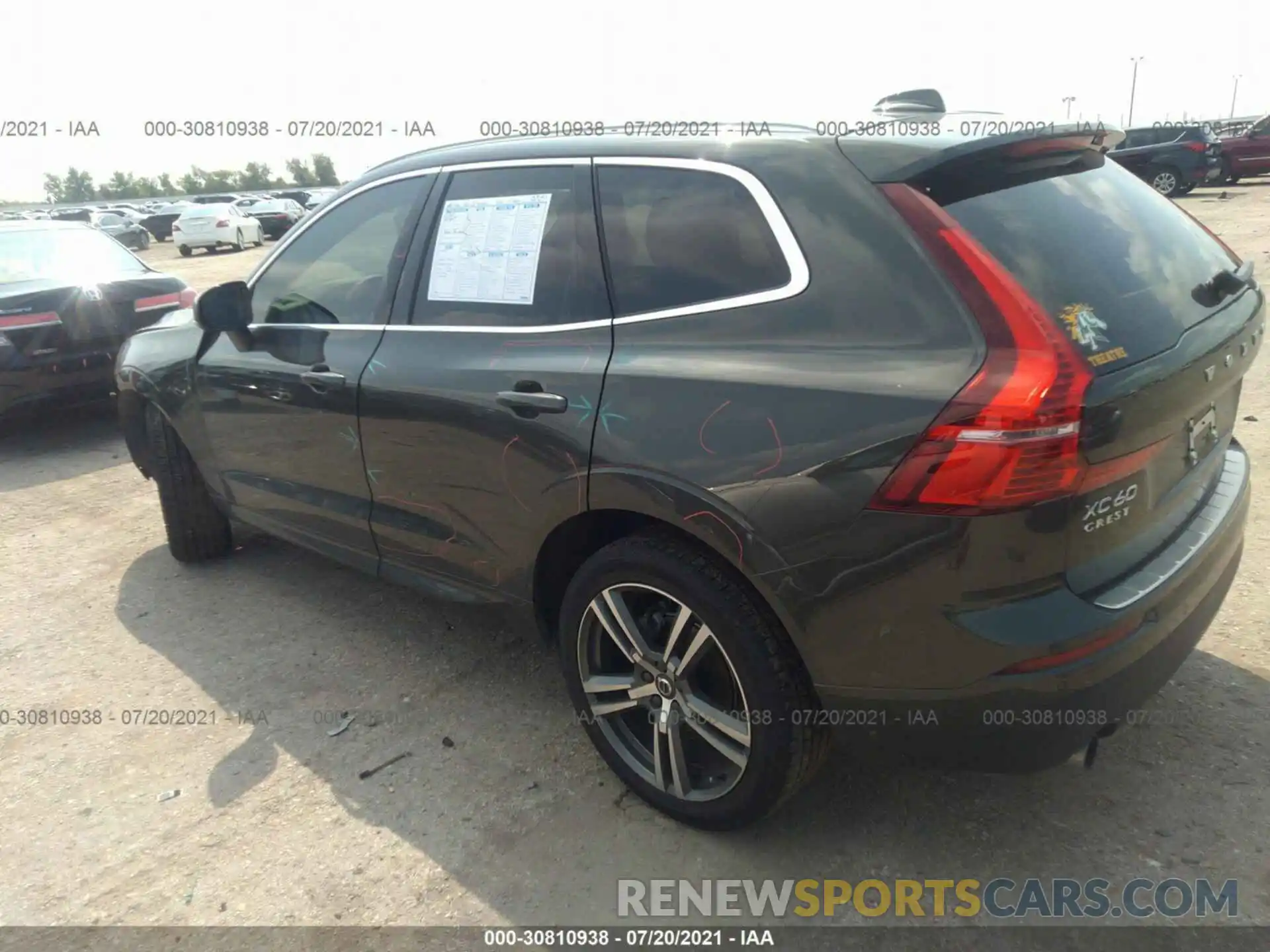 3 Photograph of a damaged car YV4102DK9L1574975 VOLVO XC60 2020