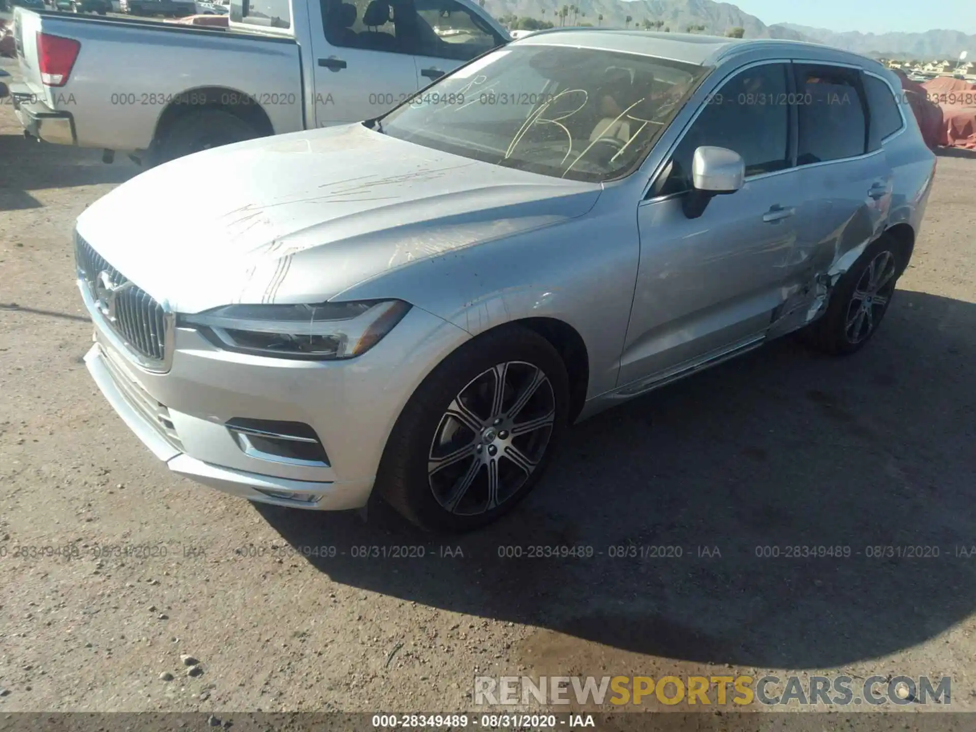 2 Photograph of a damaged car YV4102DL2L1433240 VOLVO XC60 2020