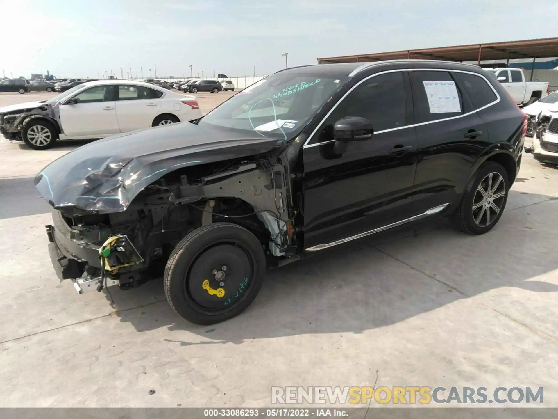 2 Photograph of a damaged car YV4102DL6L1468430 VOLVO XC60 2020