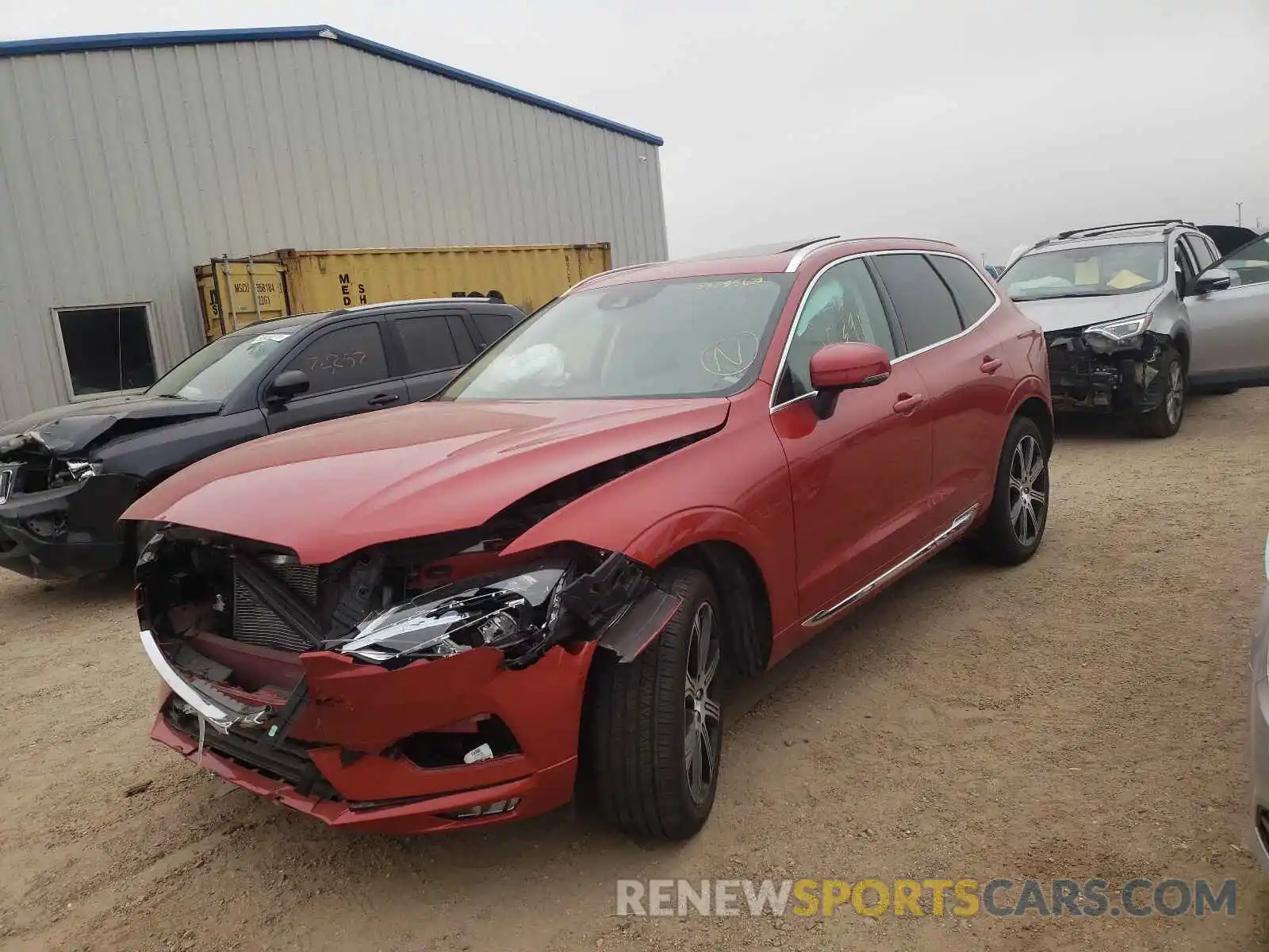 2 Photograph of a damaged car YV4102DL8L1517501 VOLVO XC60 2020