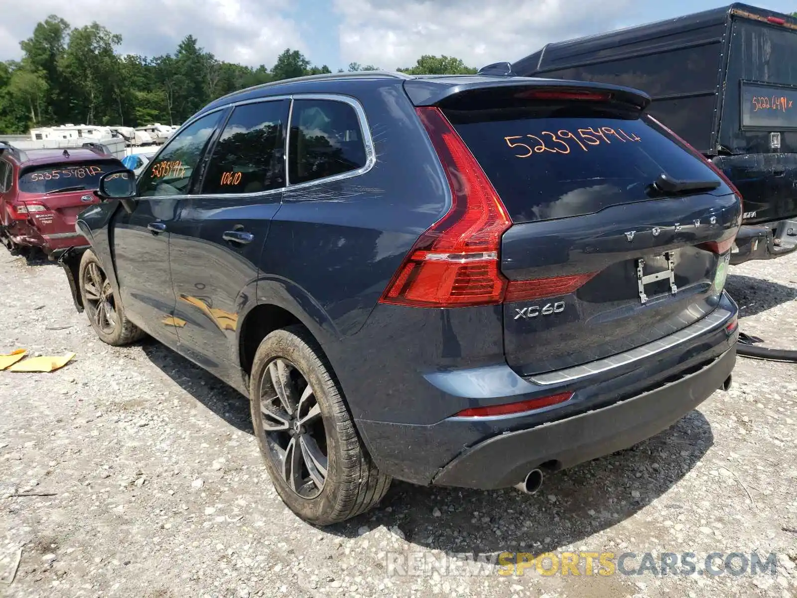 3 Photograph of a damaged car YV4102RK1L1587440 VOLVO XC60 2020