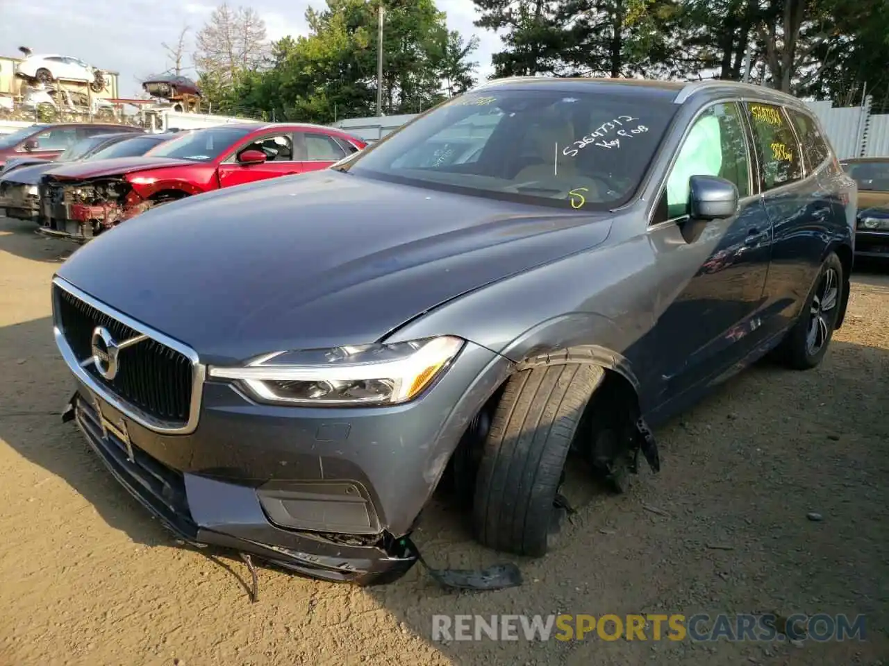 2 Photograph of a damaged car YV4102RK2L1483992 VOLVO XC60 2020