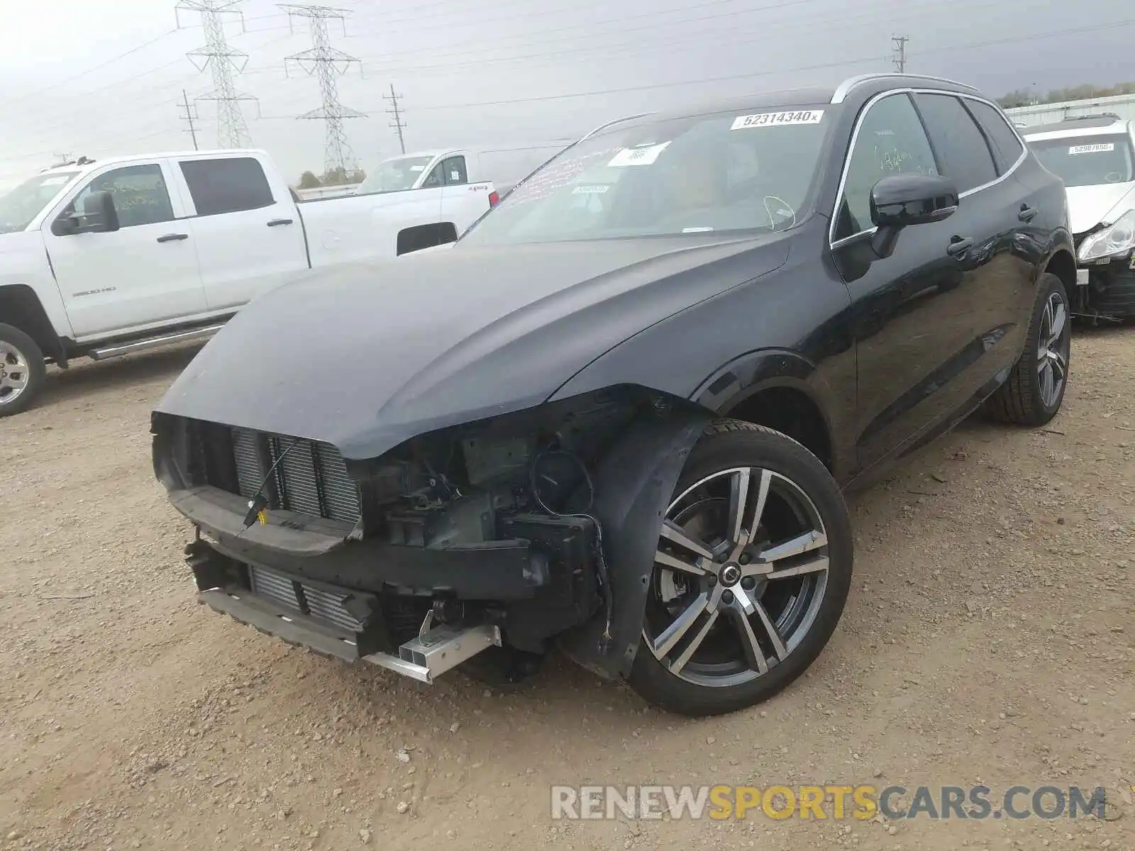 2 Photograph of a damaged car YV4102RK3L1417922 VOLVO XC60 2020