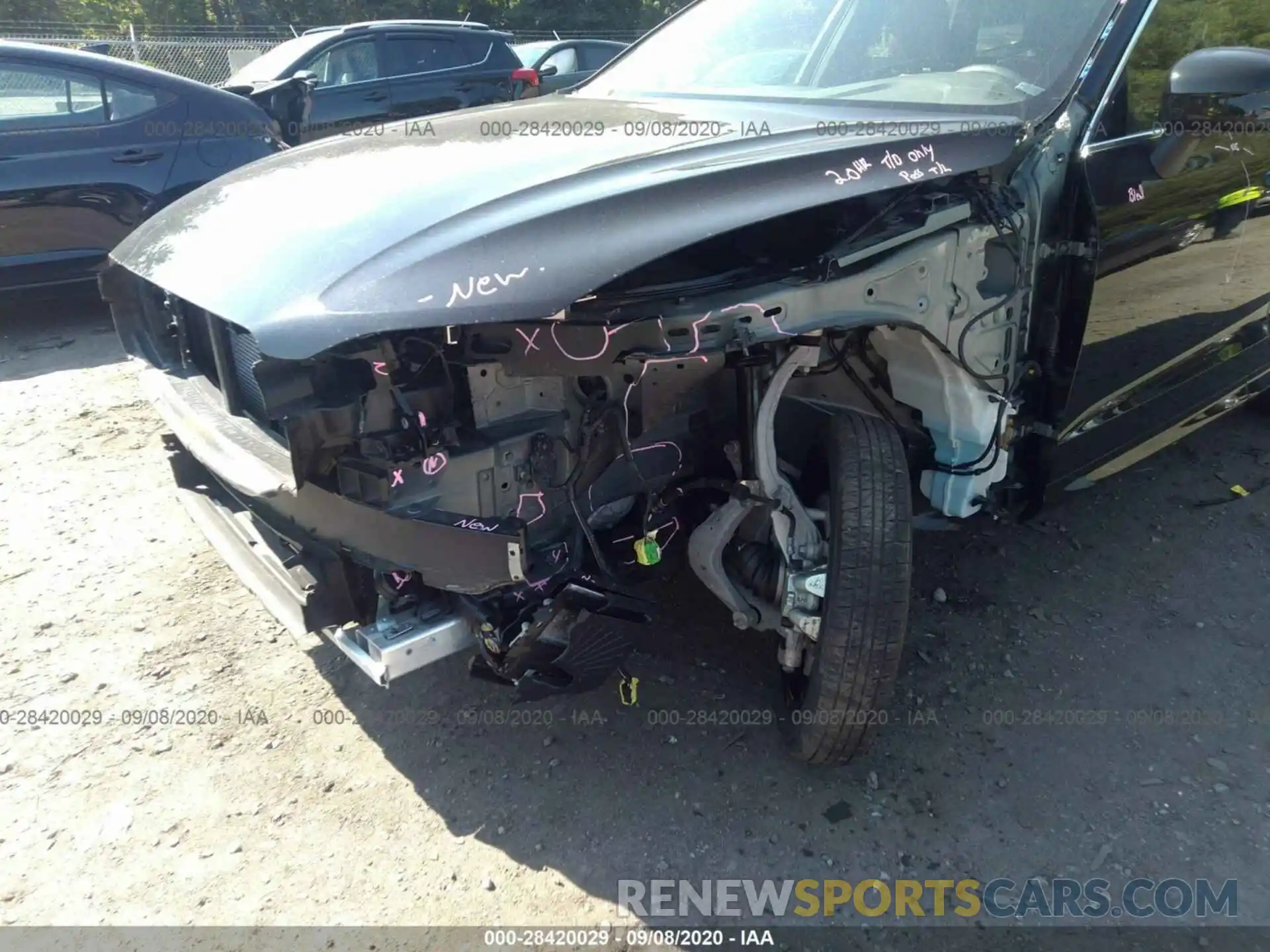 6 Фотография поврежденного автомобиля YV4102RK4L1421154 VOLVO XC60 2020