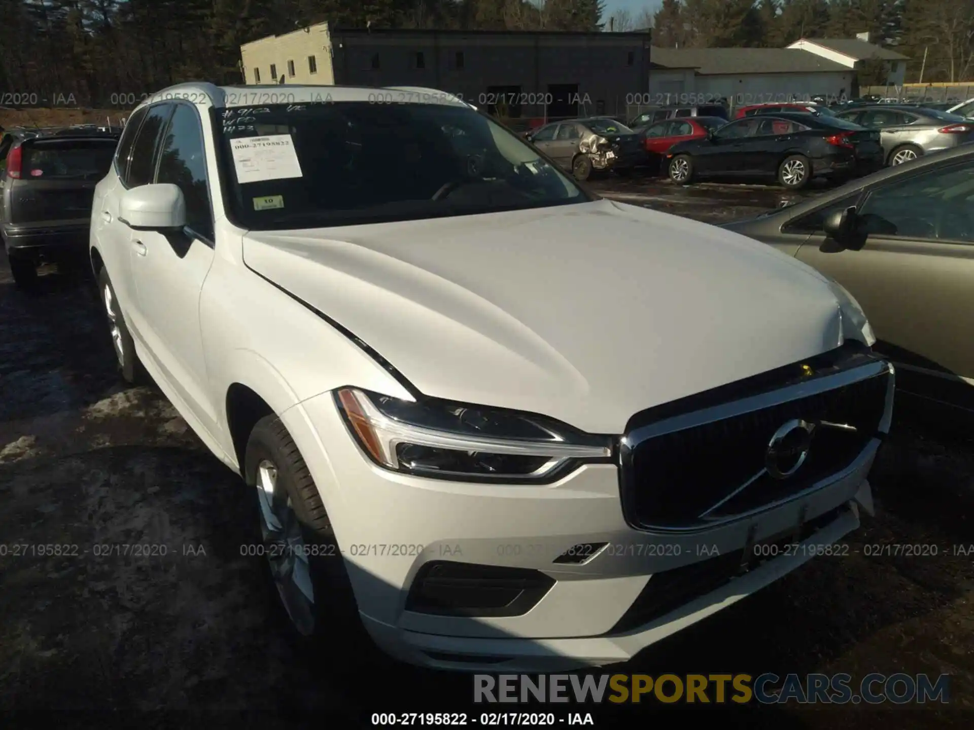 1 Photograph of a damaged car YV4102RK4L1431473 VOLVO XC60 2020