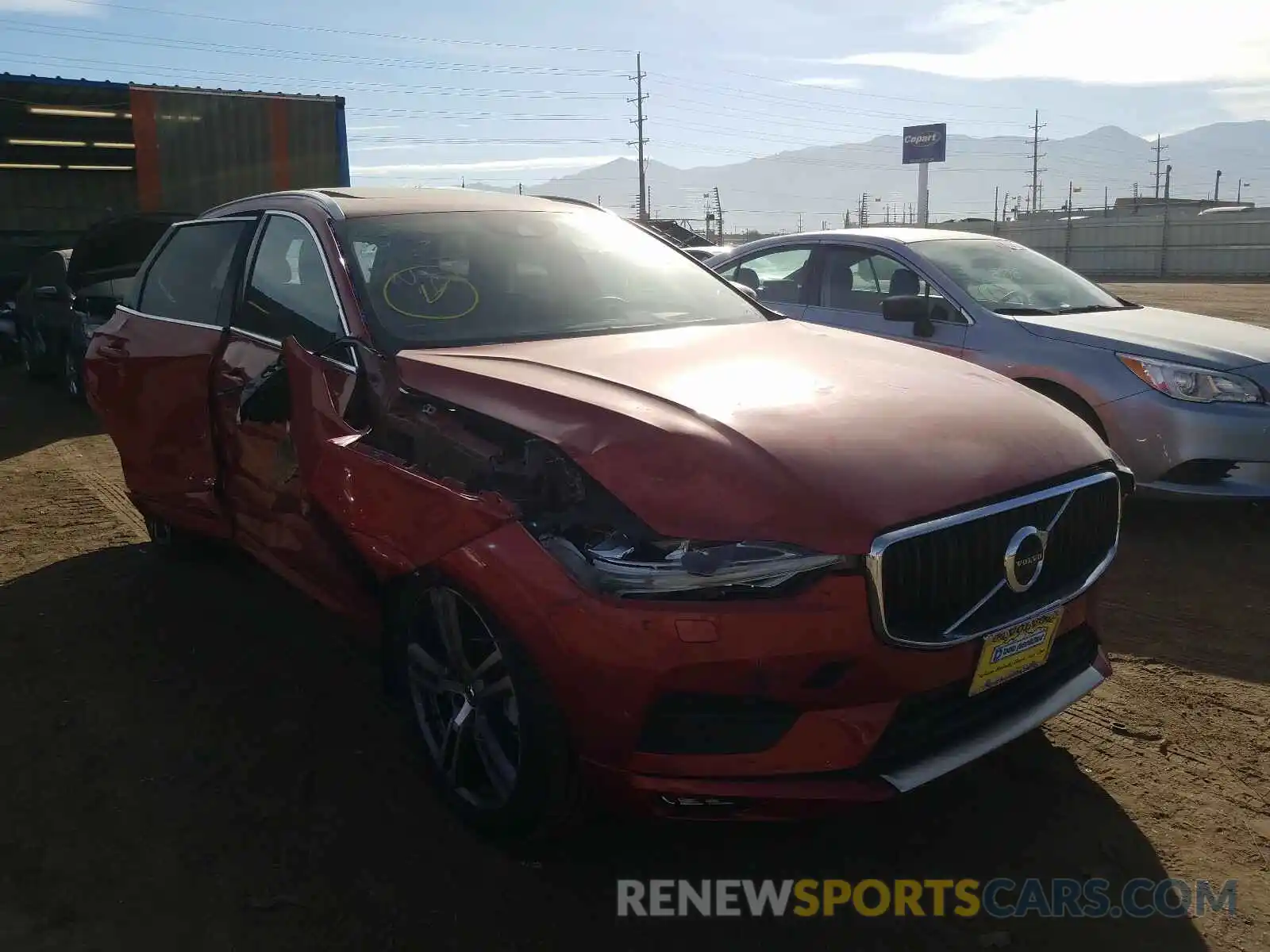 1 Photograph of a damaged car YV4102RK4L1525756 VOLVO XC60 2020