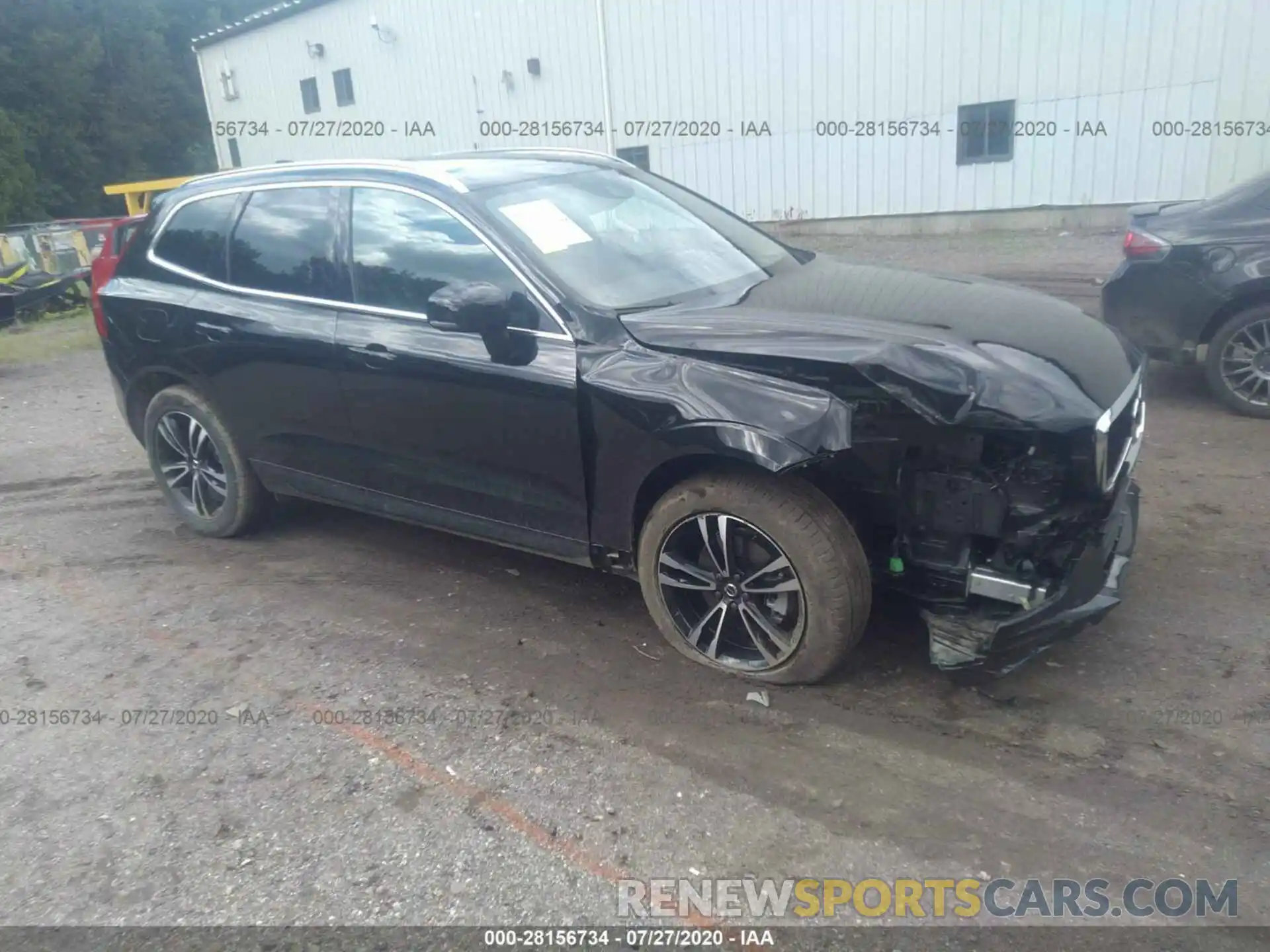 1 Photograph of a damaged car YV4102RK7L1435694 VOLVO XC60 2020