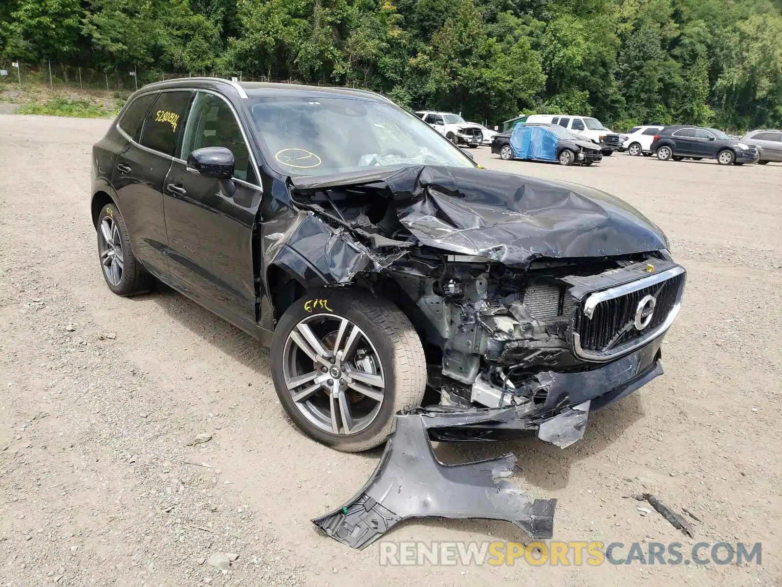 1 Photograph of a damaged car YV4102RK7L1436618 VOLVO XC60 2020