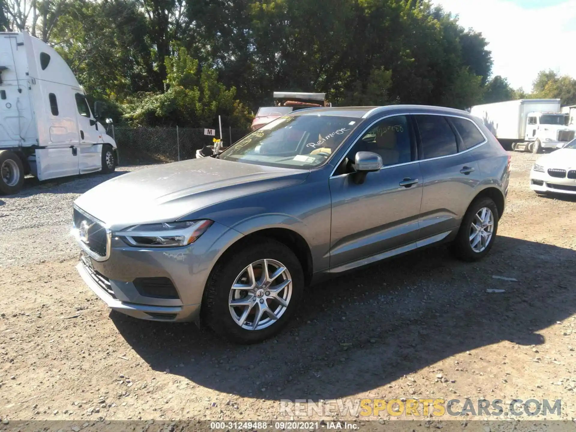 2 Photograph of a damaged car YV4102RK9L1498389 VOLVO XC60 2020