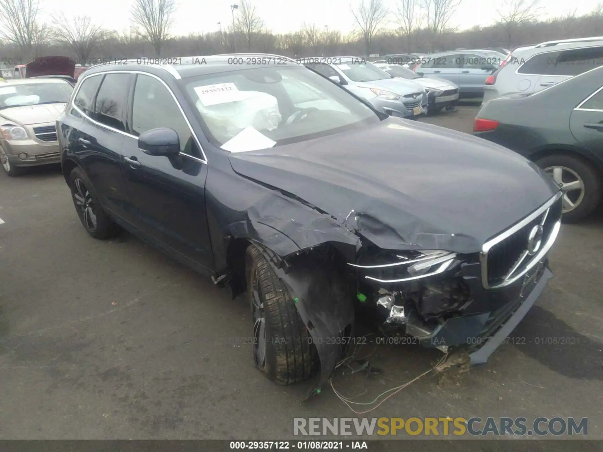 1 Photograph of a damaged car YV4102RKXL1558759 VOLVO XC60 2020