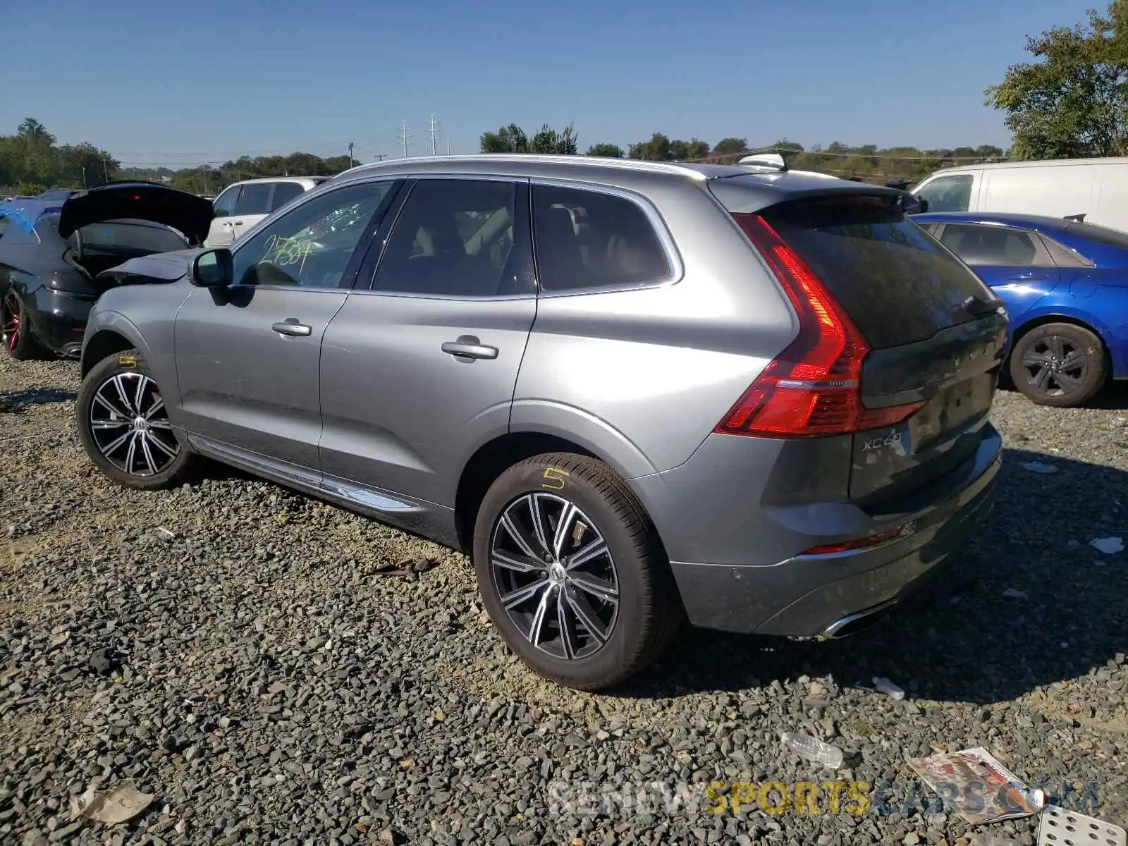 3 Фотография поврежденного автомобиля YV4102RL2L1580621 VOLVO XC60 2020