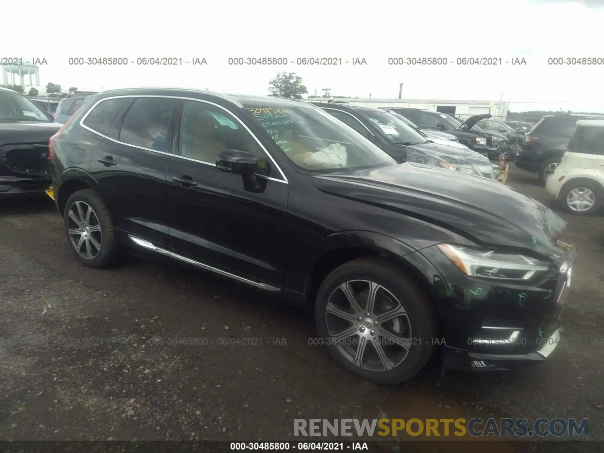 1 Photograph of a damaged car YV4102RL4L1531338 VOLVO XC60 2020