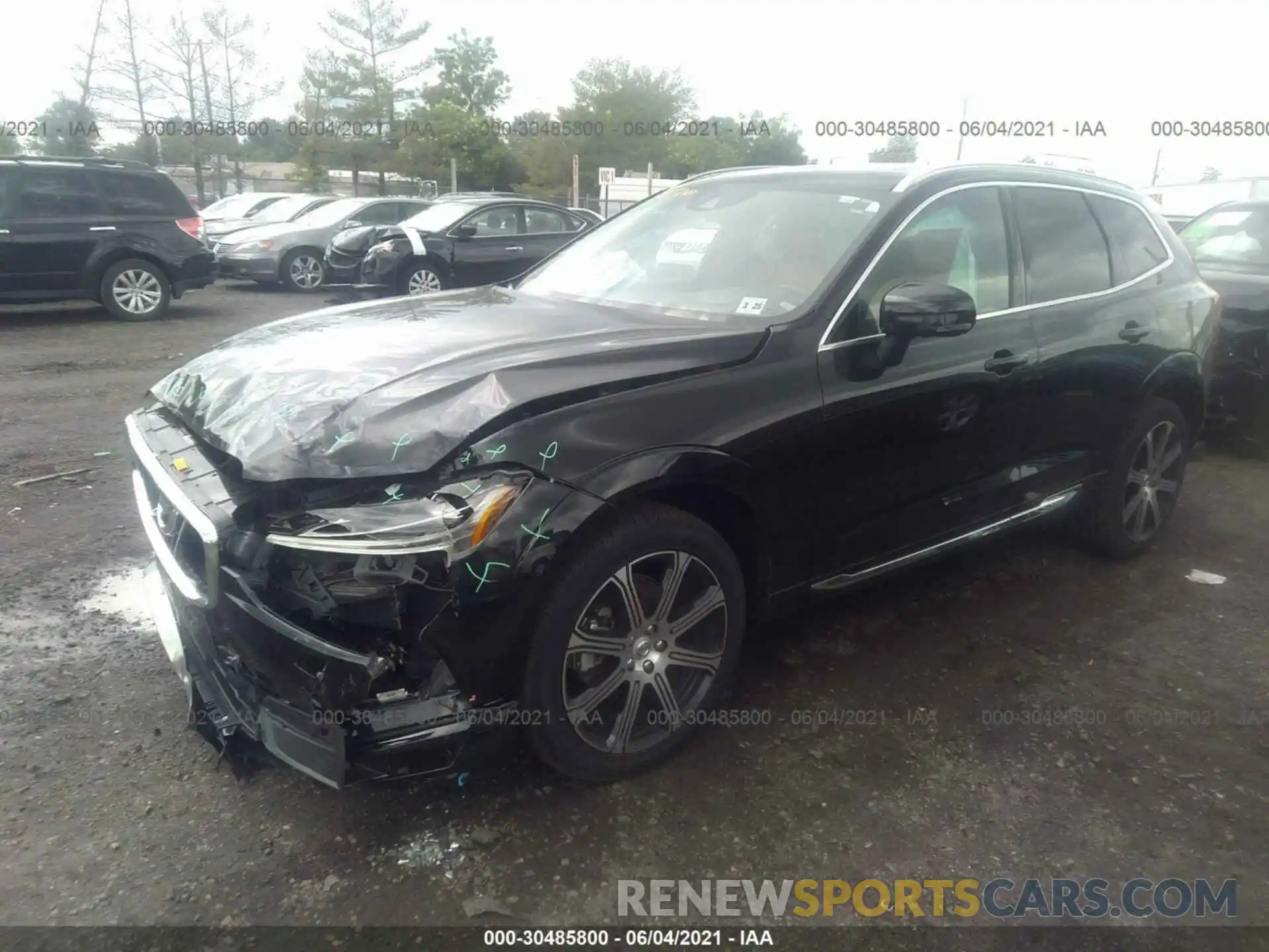 2 Photograph of a damaged car YV4102RL4L1531338 VOLVO XC60 2020