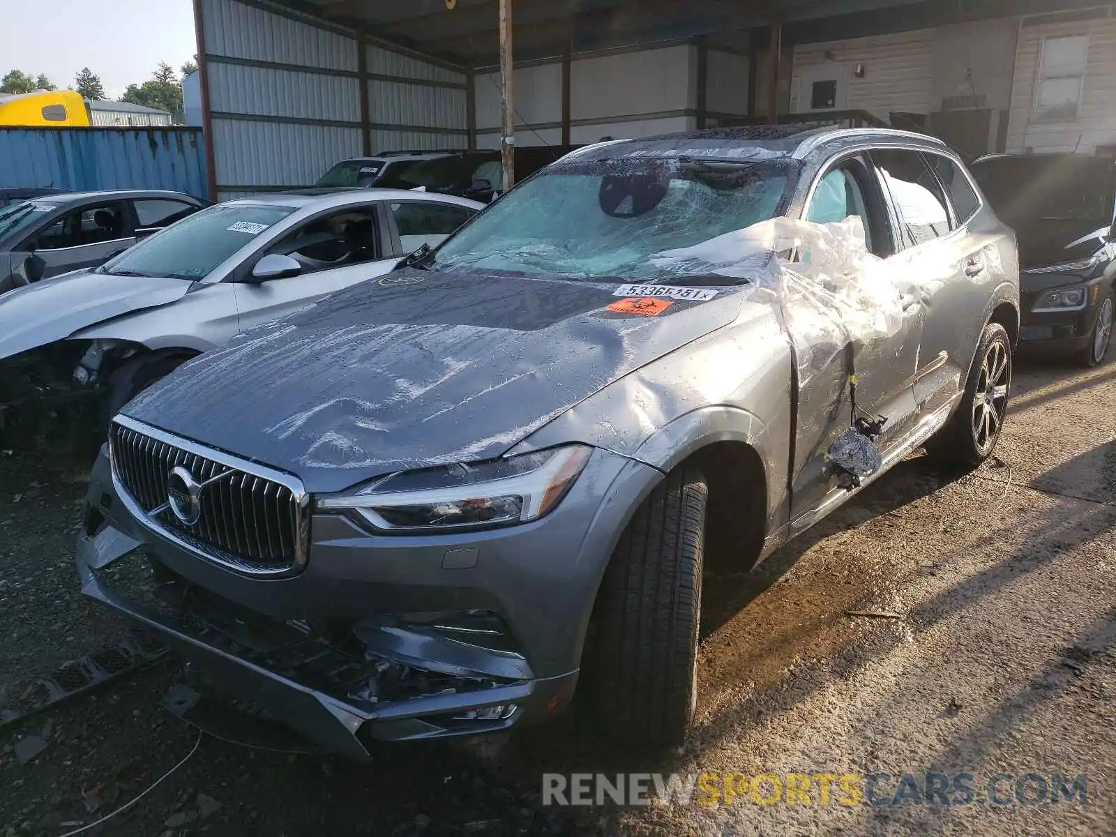 2 Photograph of a damaged car YV4102RL4L1534658 VOLVO XC60 2020