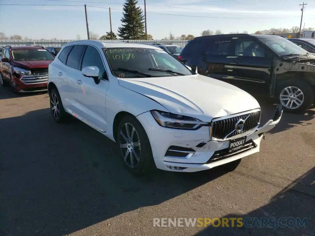 1 Photograph of a damaged car YV4102RL4L1570429 VOLVO XC60 2020