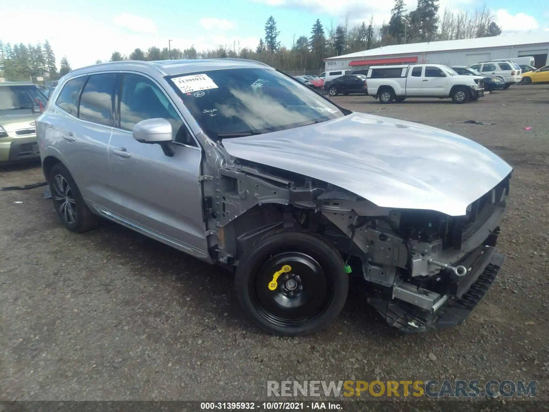 1 Photograph of a damaged car YV4102RL6L1575258 VOLVO XC60 2020