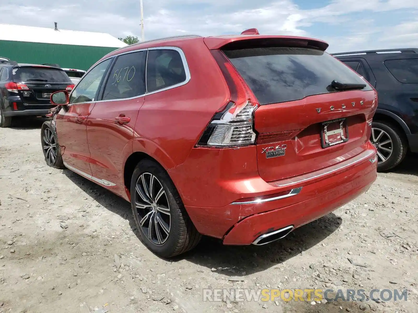 3 Photograph of a damaged car YV4102RLXL1555451 VOLVO XC60 2020