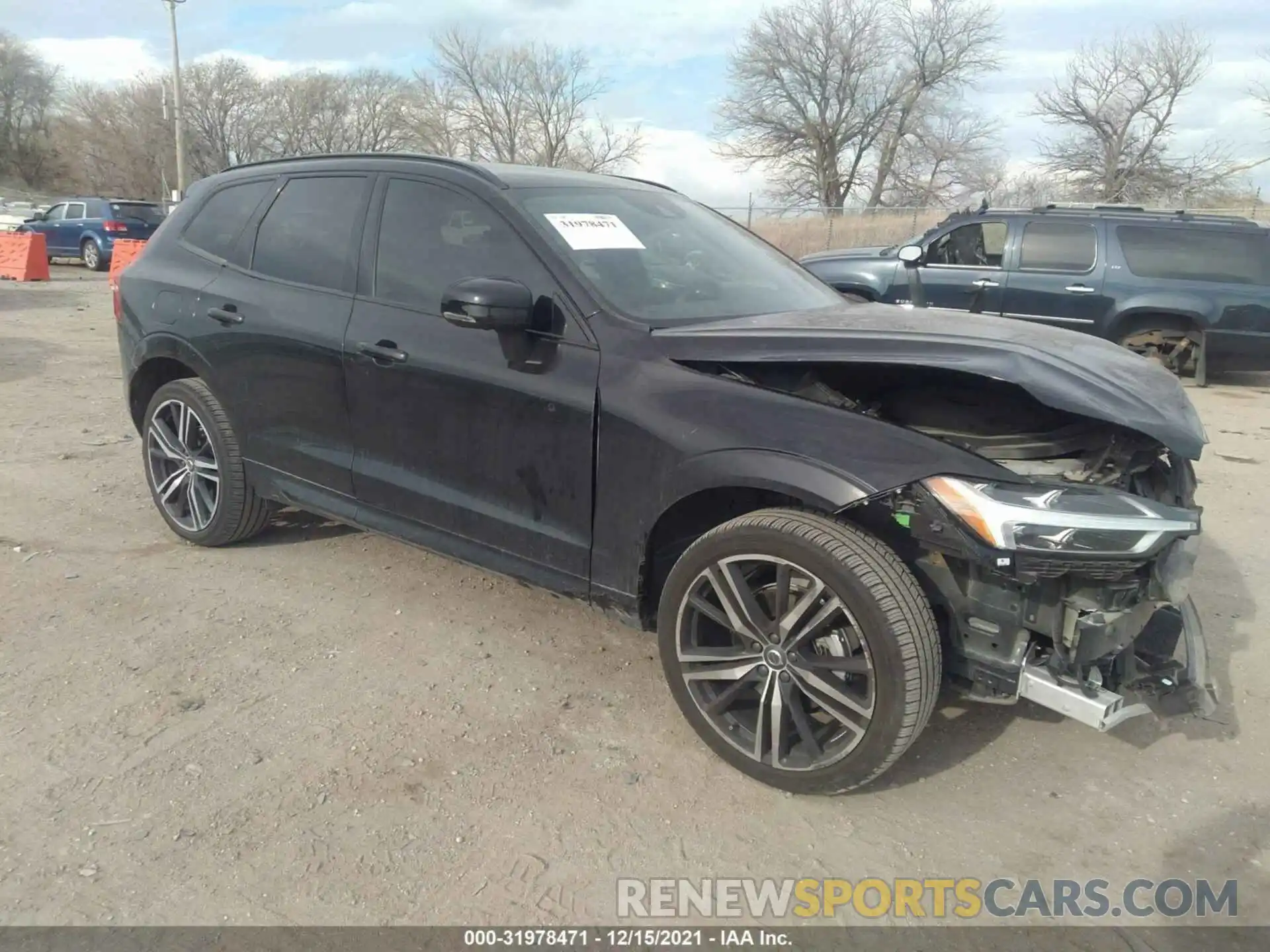 1 Photograph of a damaged car YV4102RM7L1507950 VOLVO XC60 2020