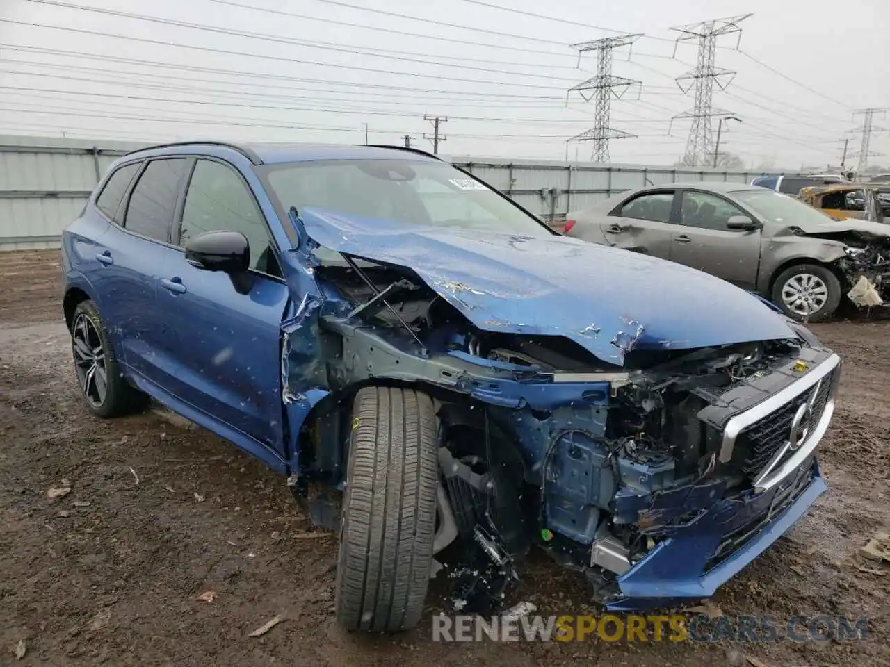 1 Photograph of a damaged car YV4102RM9L1507738 VOLVO XC60 2020