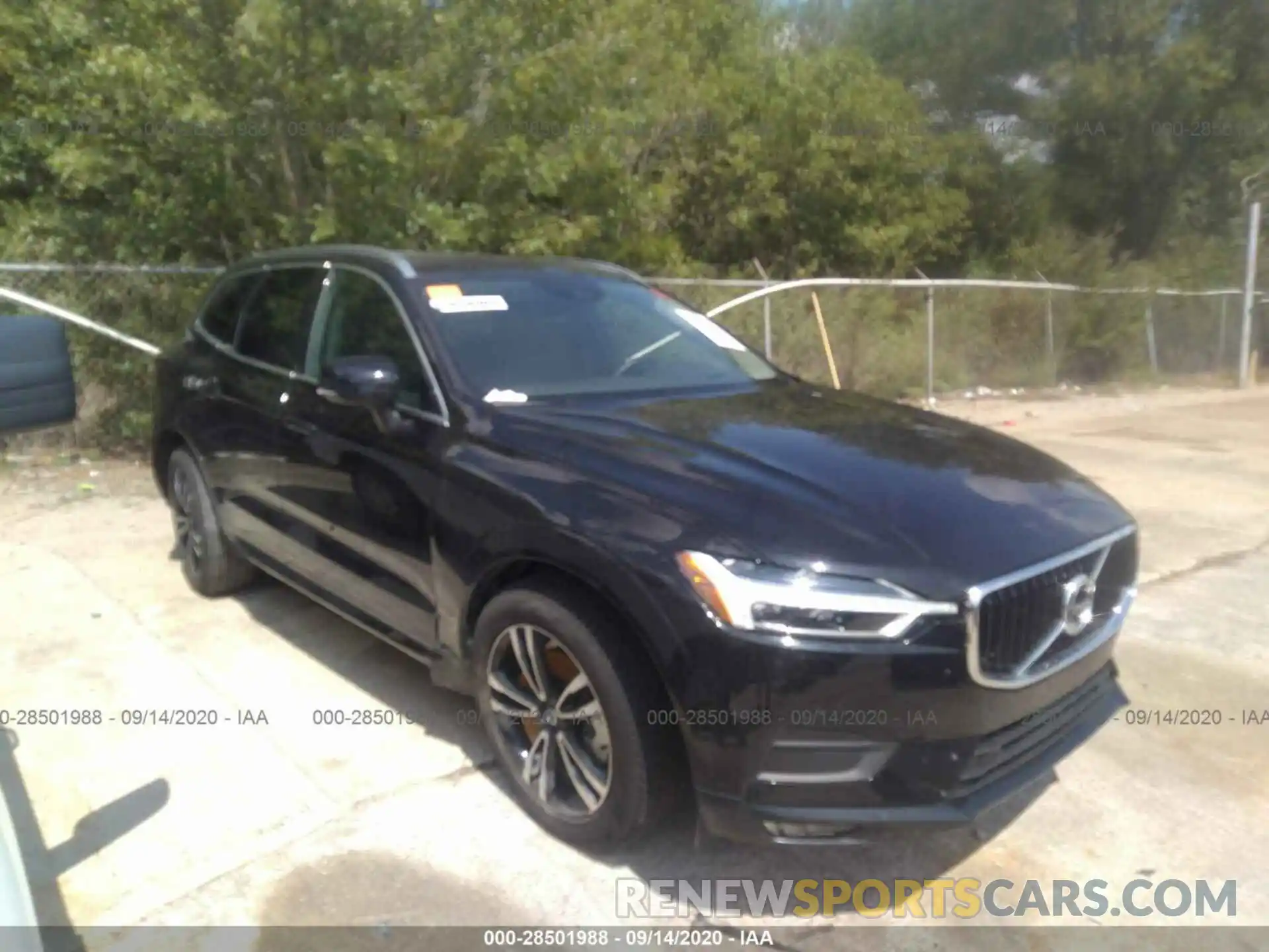 1 Photograph of a damaged car YV4A22RK2L1558250 VOLVO XC60 2020